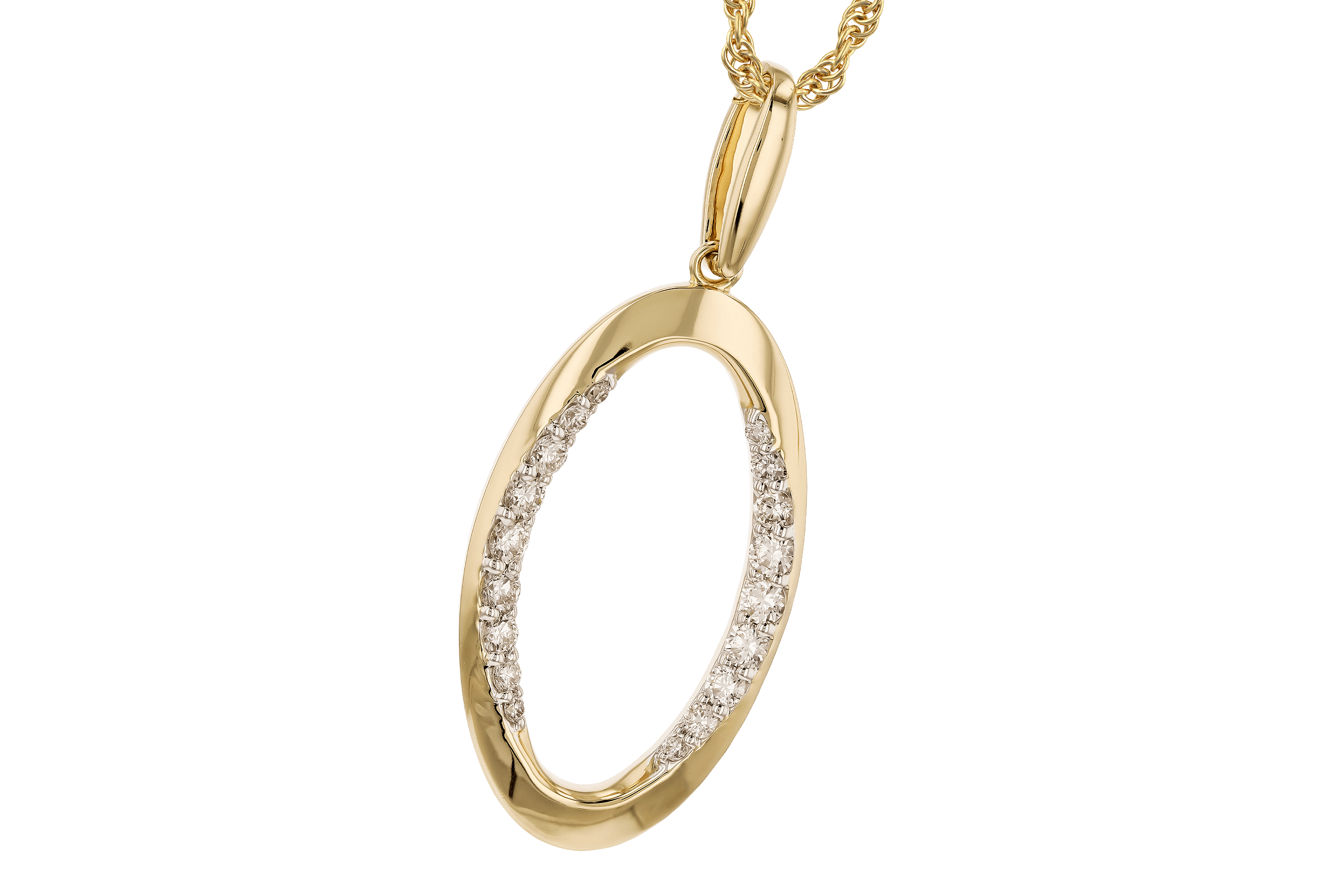 H273-77598: NECKLACE .32 TW