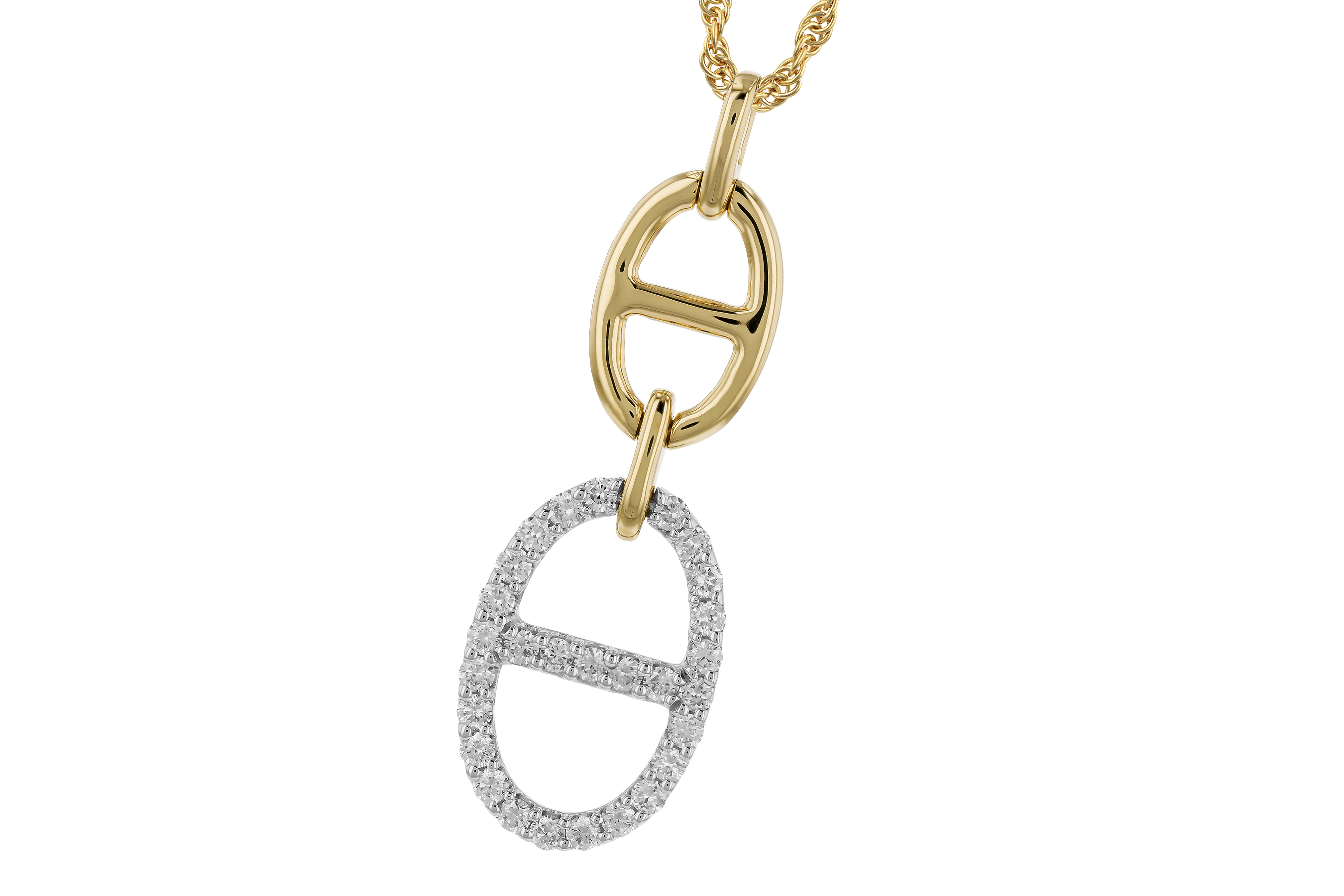 H273-81216: NECKLACE .40 TW
