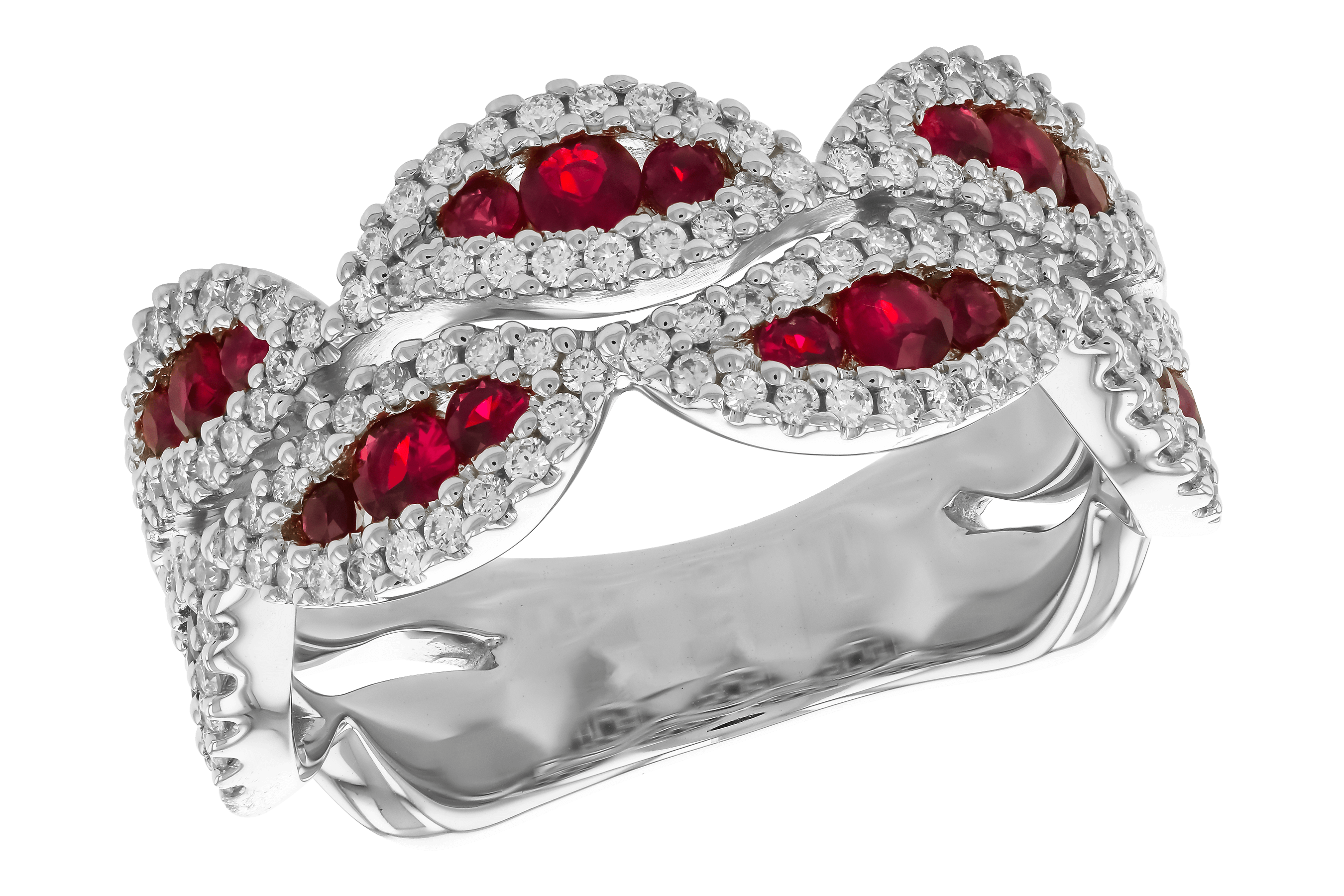 H273-81262: LDS WED RG .70 TW RUBY 1.11 TGW