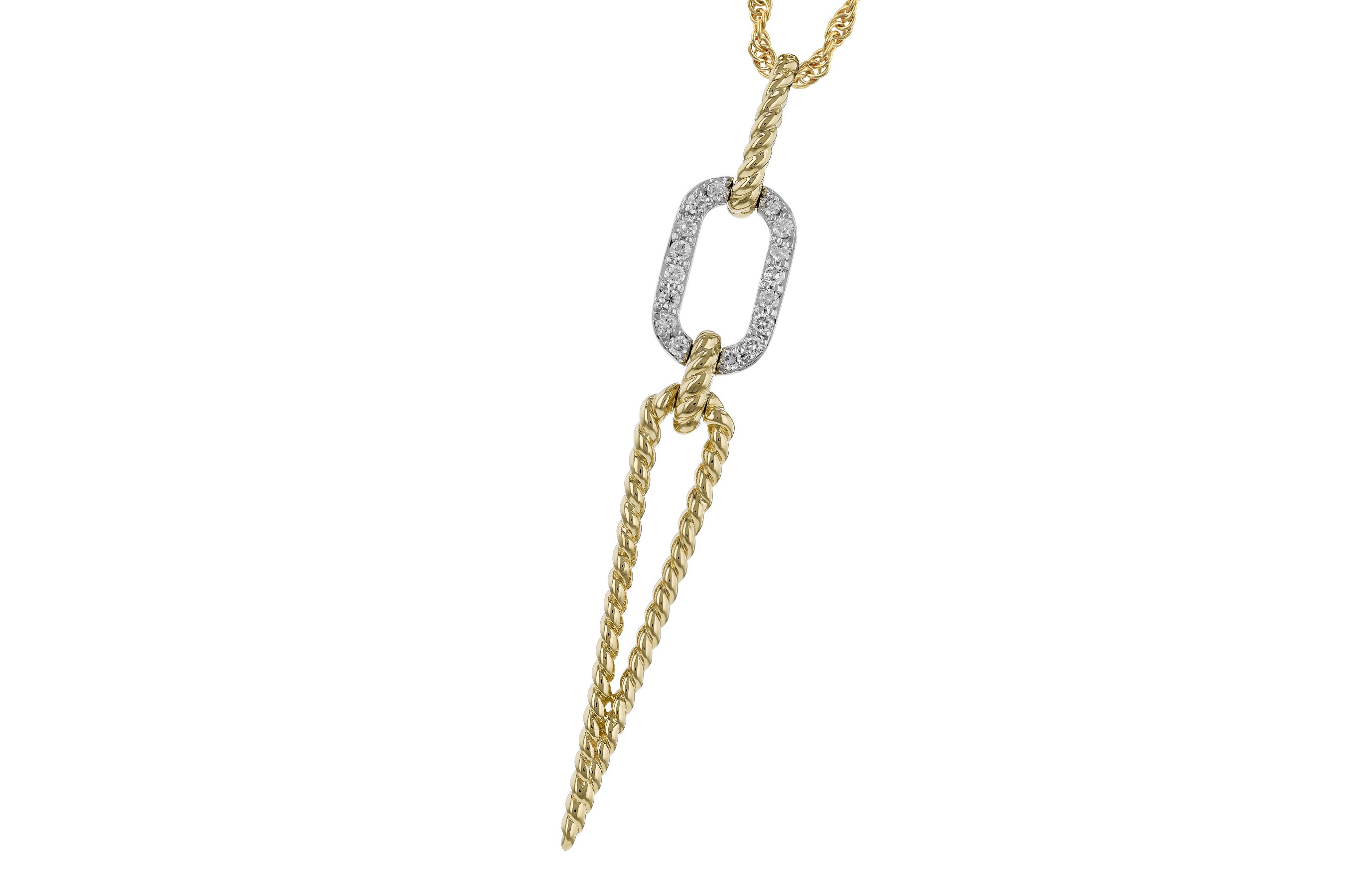 H274-65762: NECKLACE .14 TW