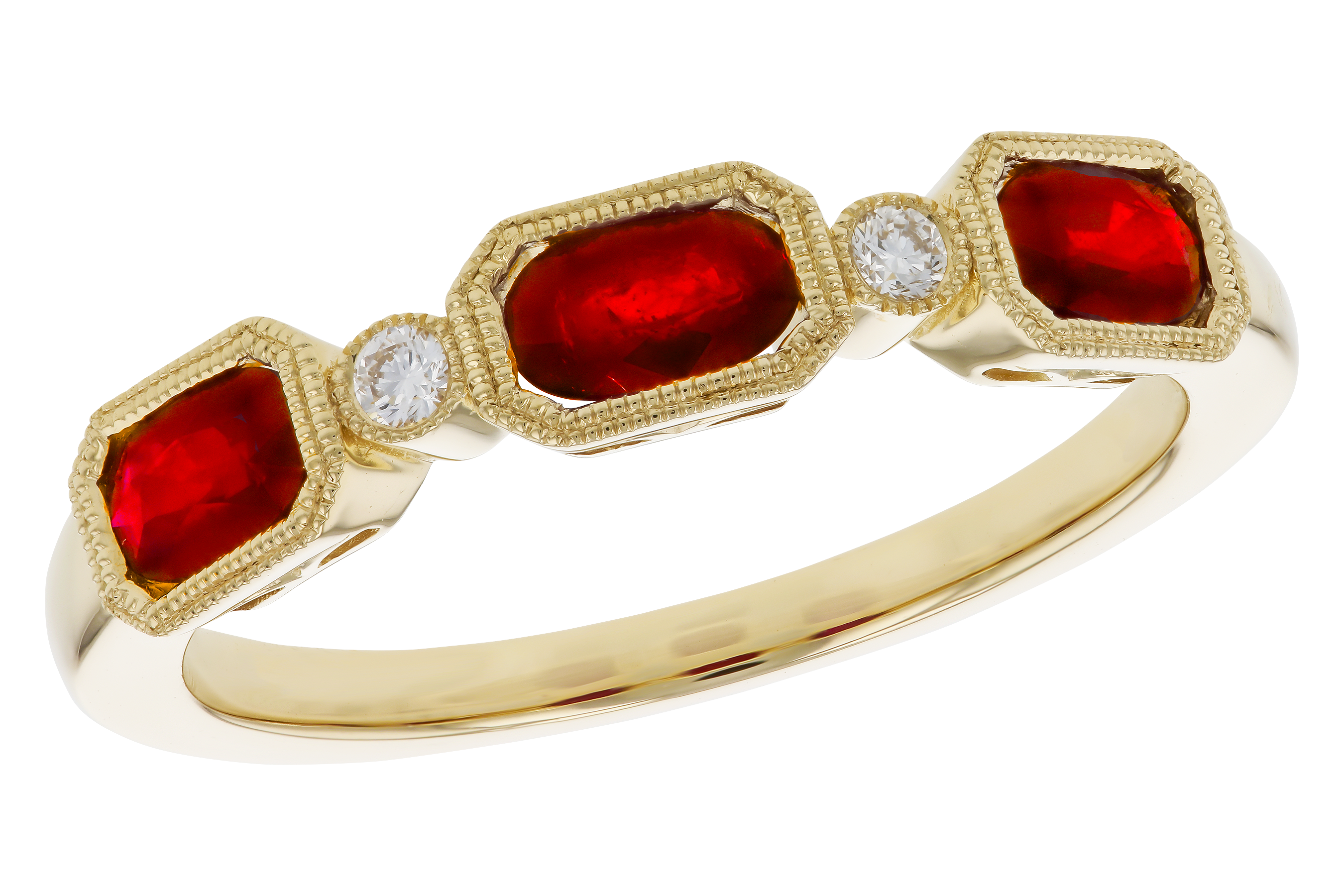 H274-65771: LDS WED RG .72 RUBY .77 TGW (4x3MM RUBY)