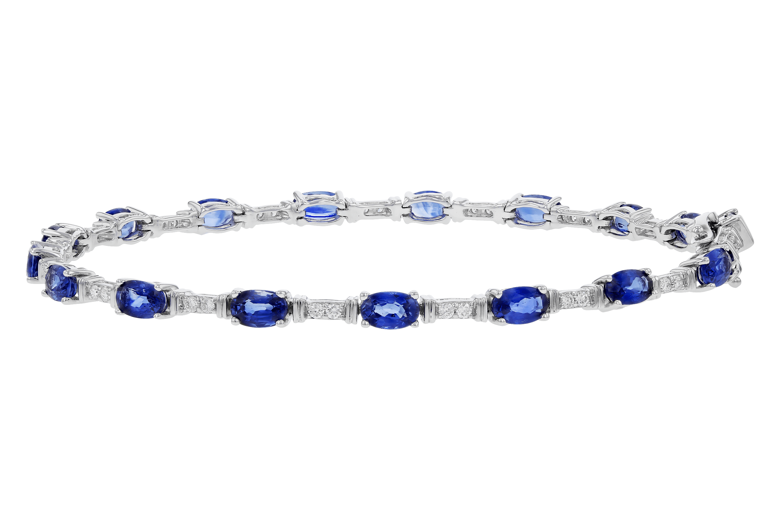 H274-65816: BRACELET 4.92 SAPPHIRE 5.24 TGW (7")