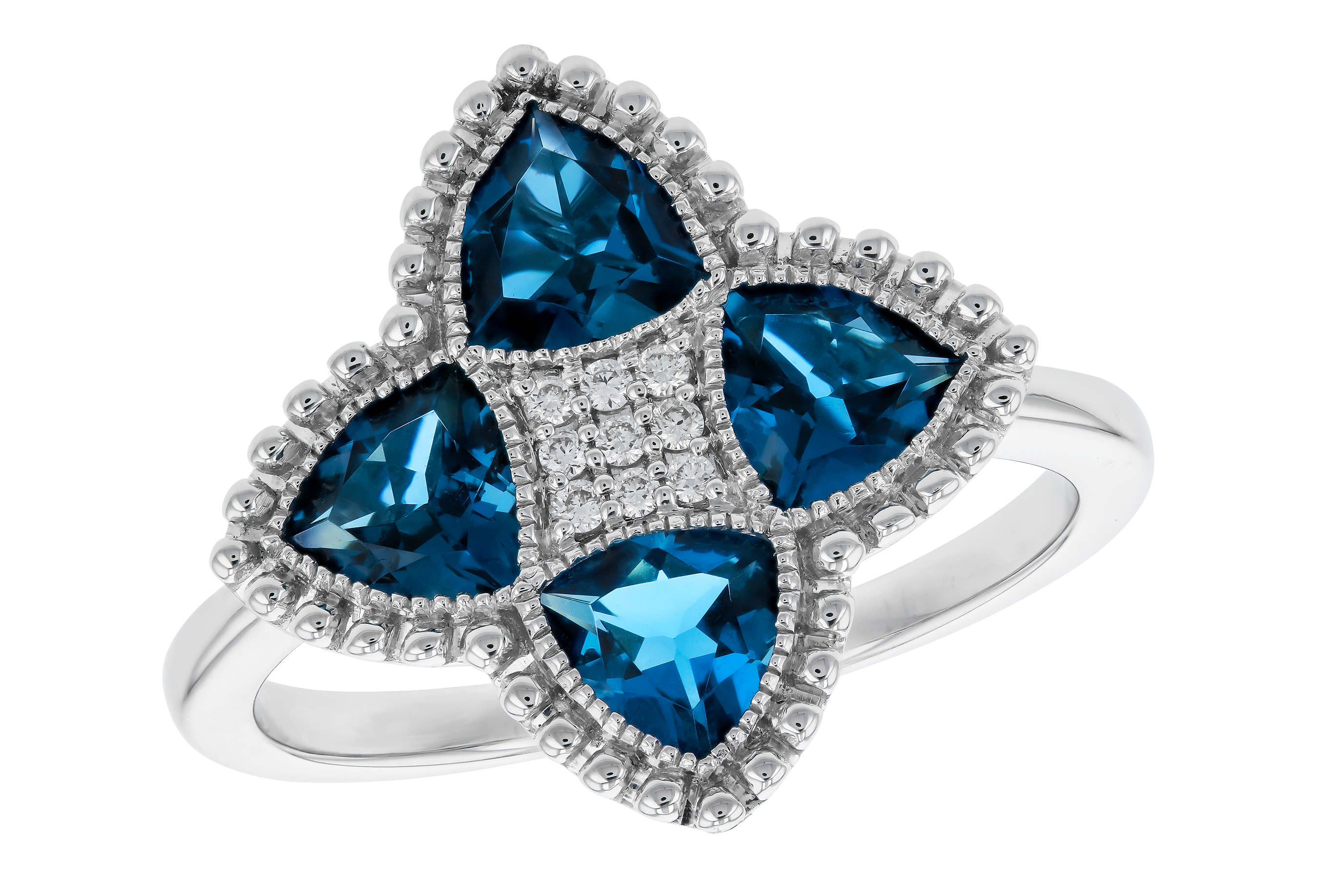 H274-68462: LDS RG 1.62 LONDON BLUE TOPAZ 1.66 TGW