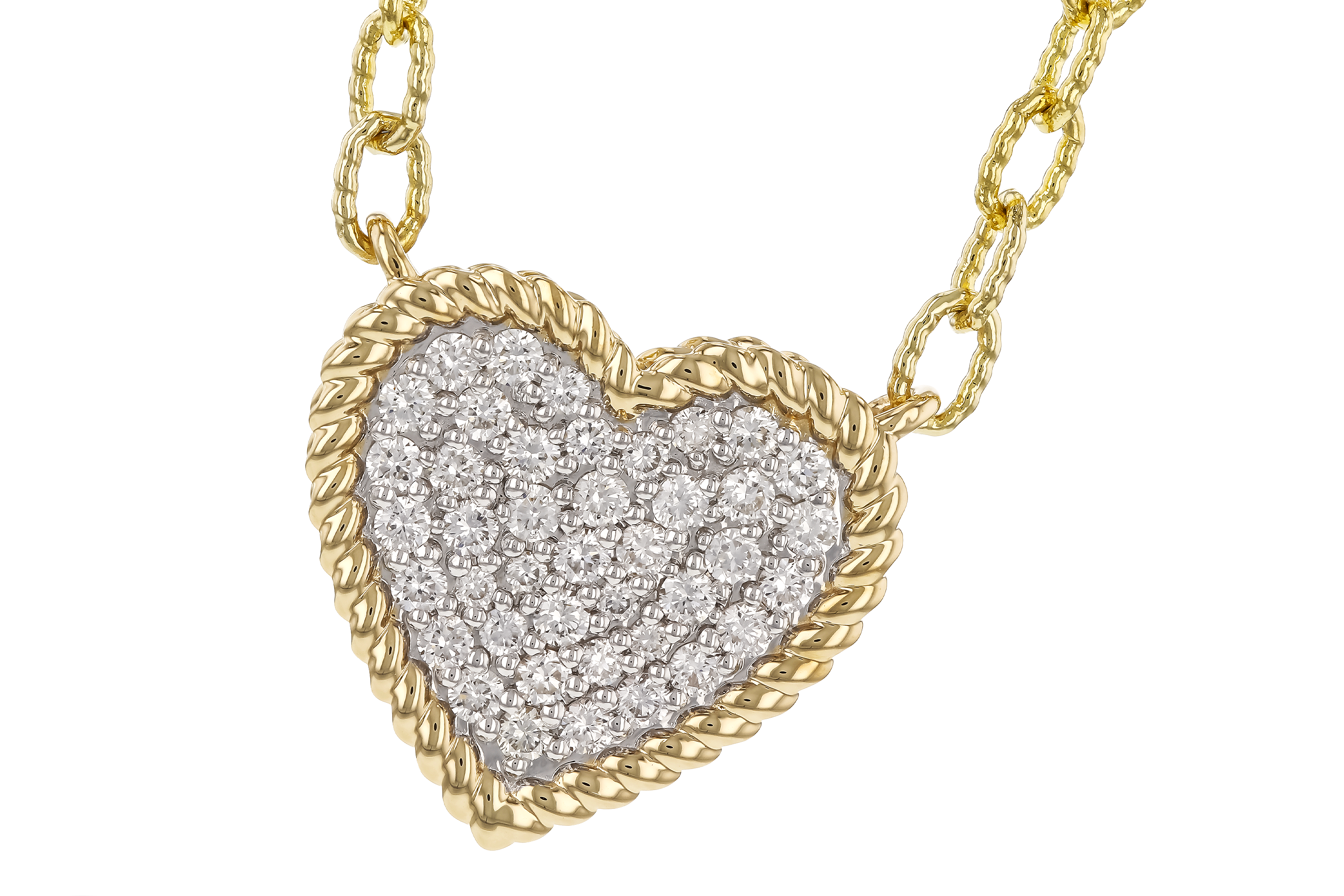 H274-69380: NECKLACE .32 TW (18")