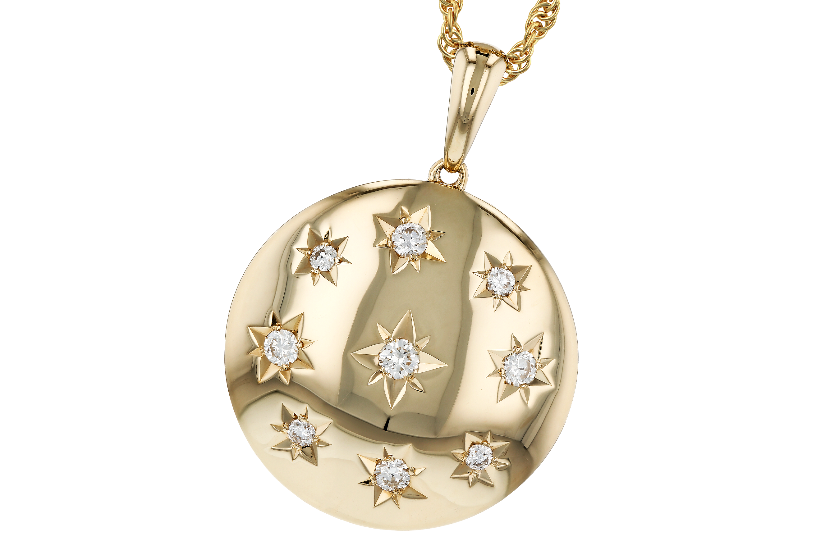 H275-54871: NECKLACE .17 TW