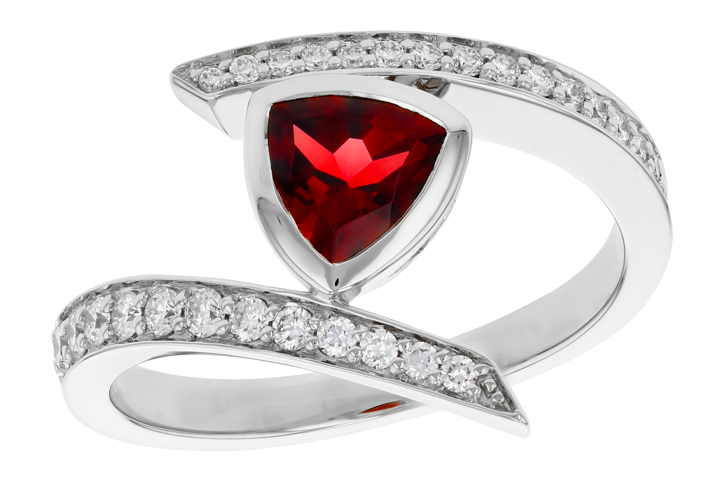 H275-57598: LDS RG .84 GARNET 1.08 TGW (6MM GAR)