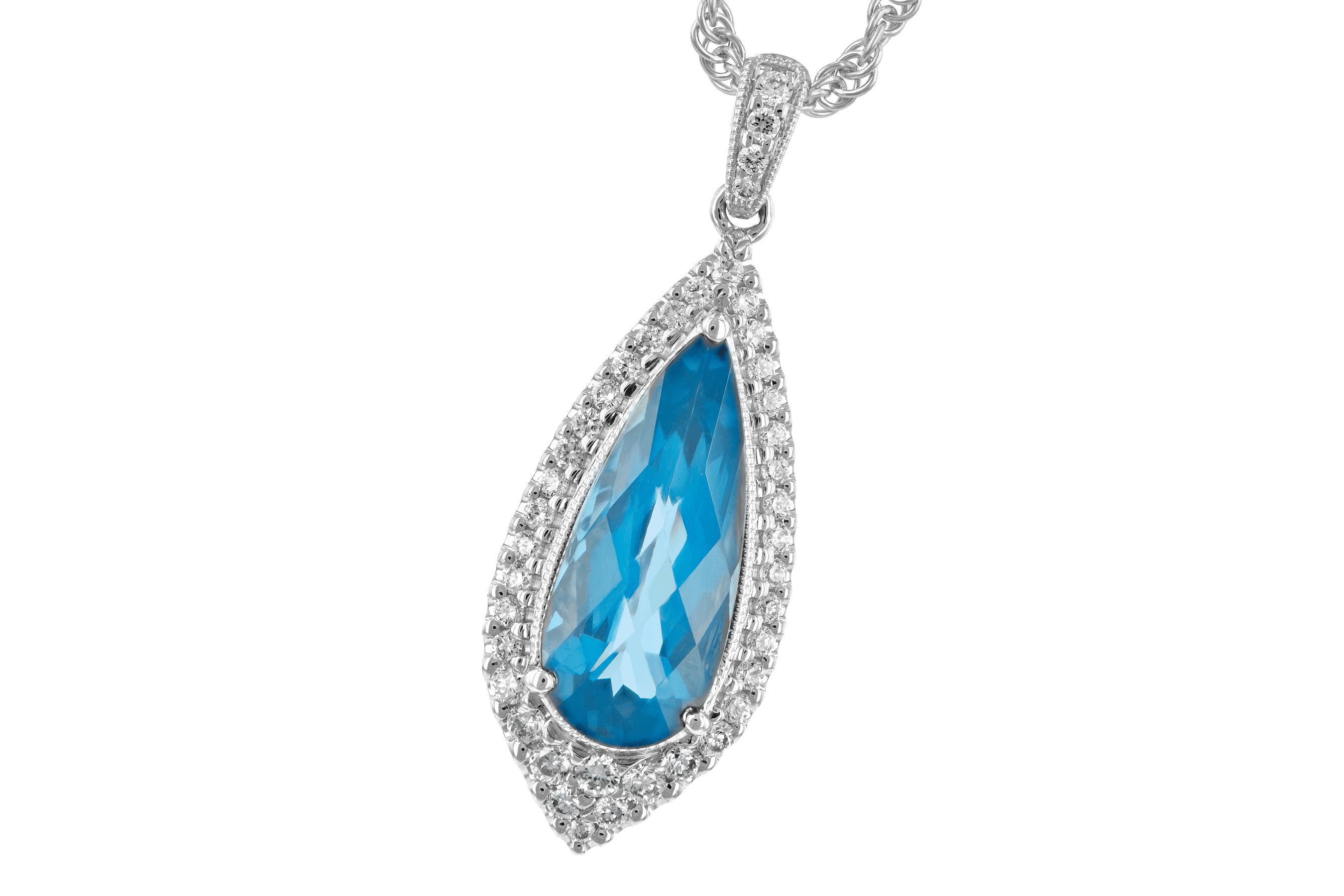 K189-21207: NECK 2.40 BLUE TOPAZ 2.65 TGW