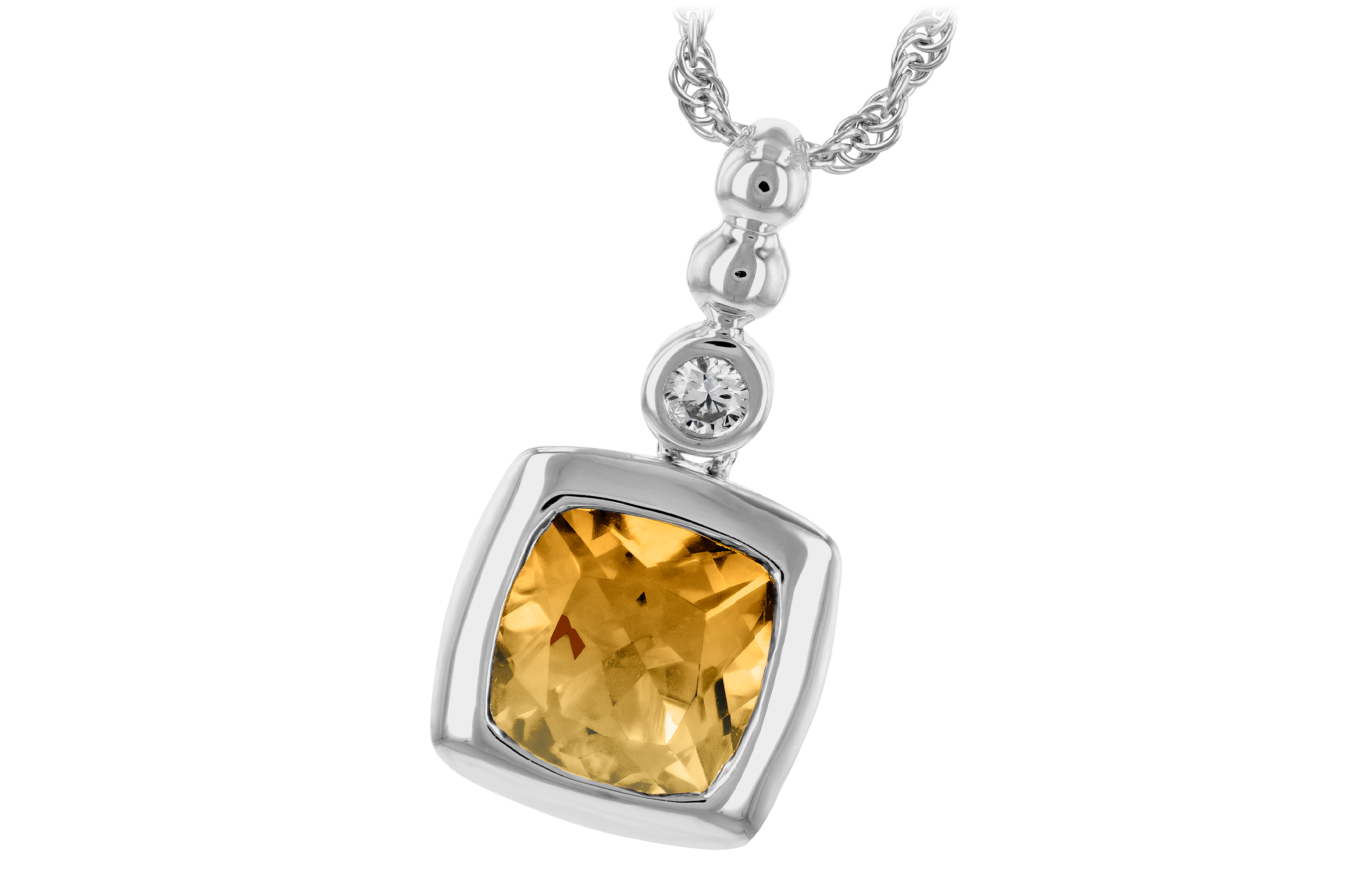 K189-23043: NECK 1.22 CITRINE 1.26 TGW