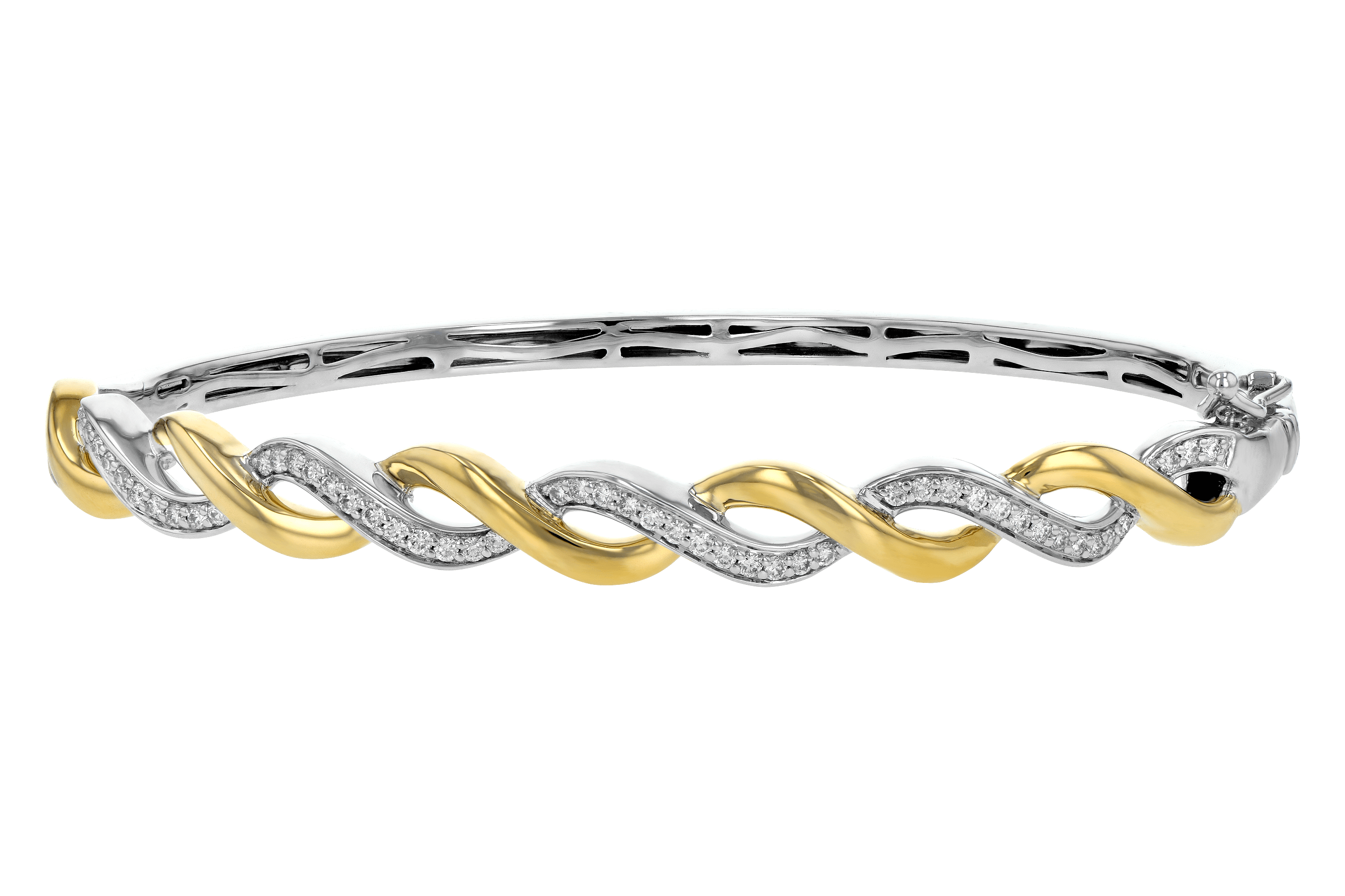 K189-23052: BANGLE BRACELET .42 TW