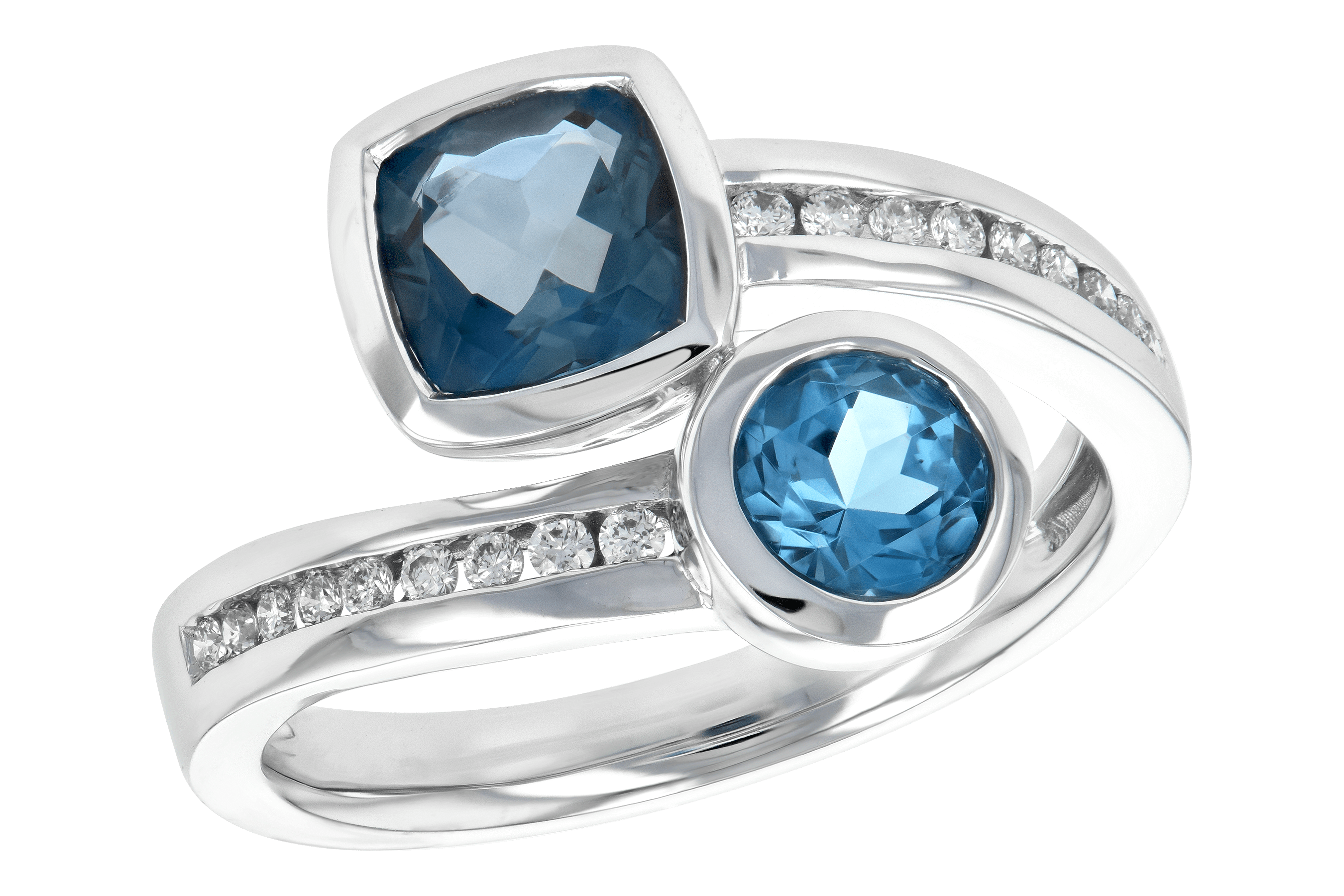 K189-26716: LDS RG 1.55 TW BLUE TOPAZ 1.70 TGW