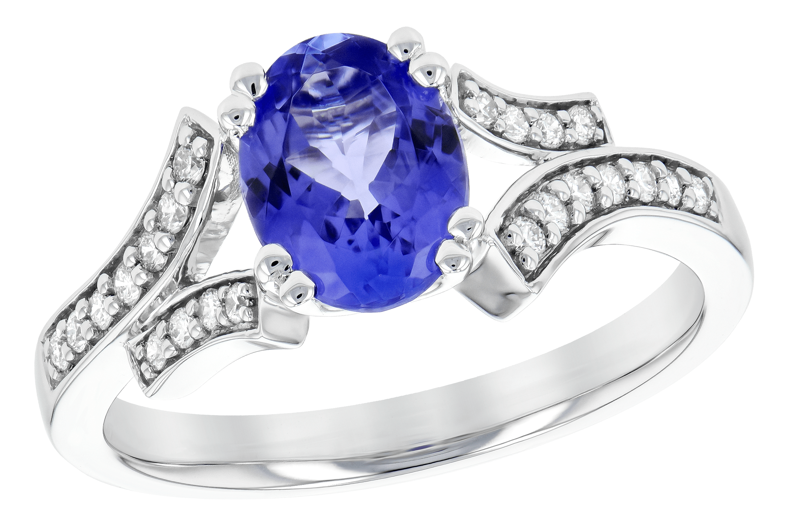 K190-15816: LDS RG 1.15 TANZANITE 1.30 TGW