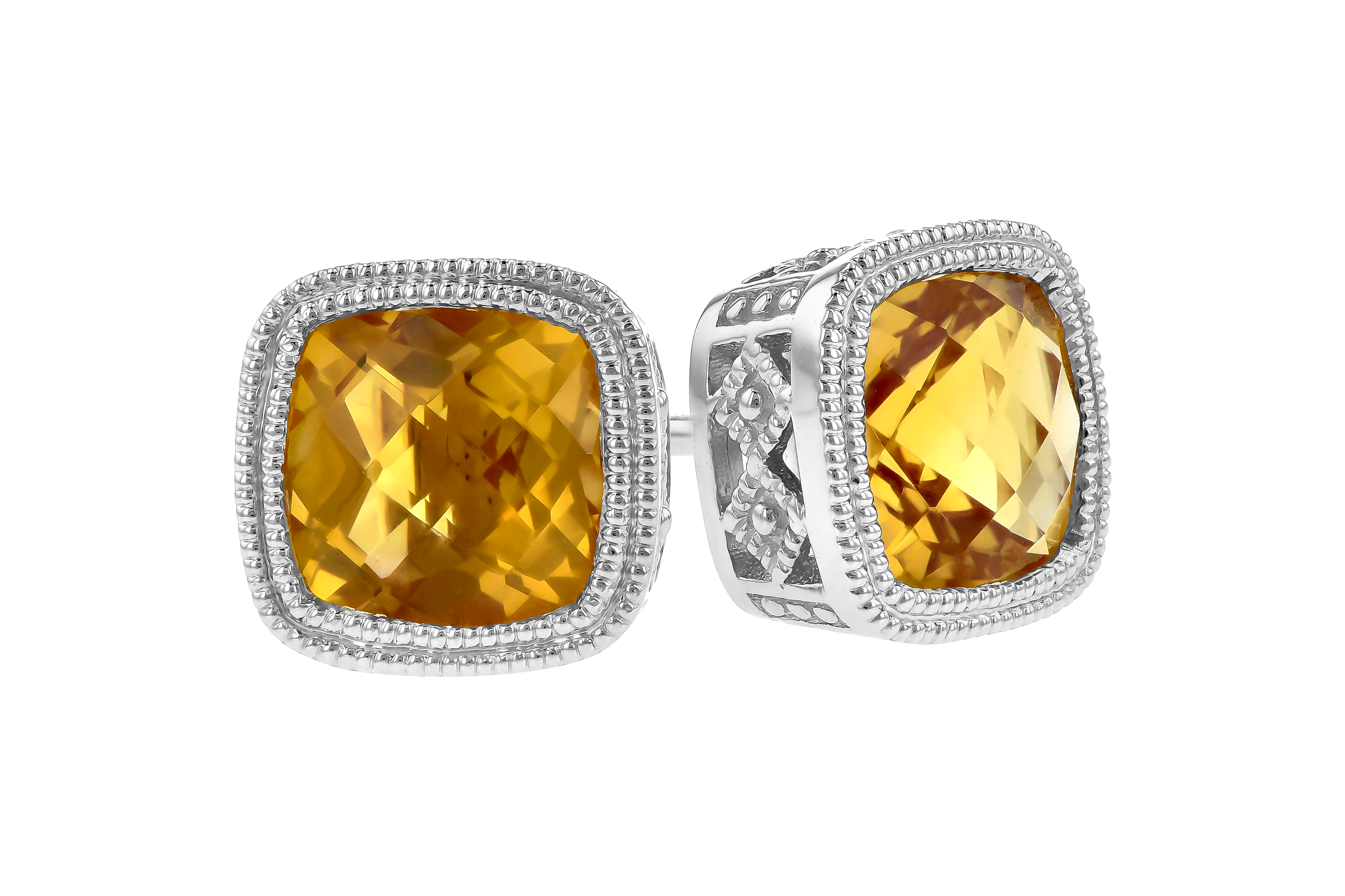 K272-82180: EARR 1.70 TW CITRINE