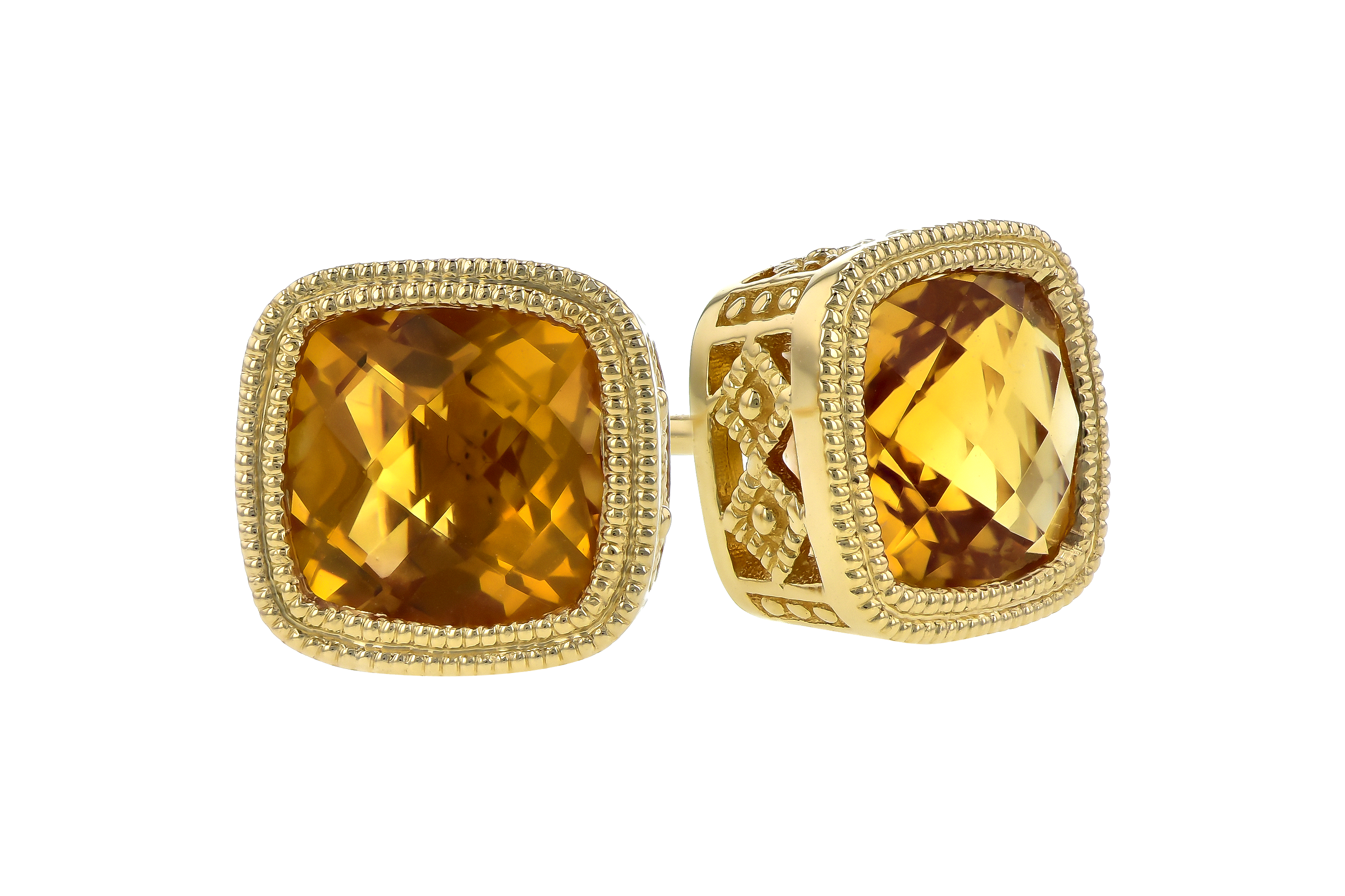 K272-82180: EARR 1.70 TW CITRINE