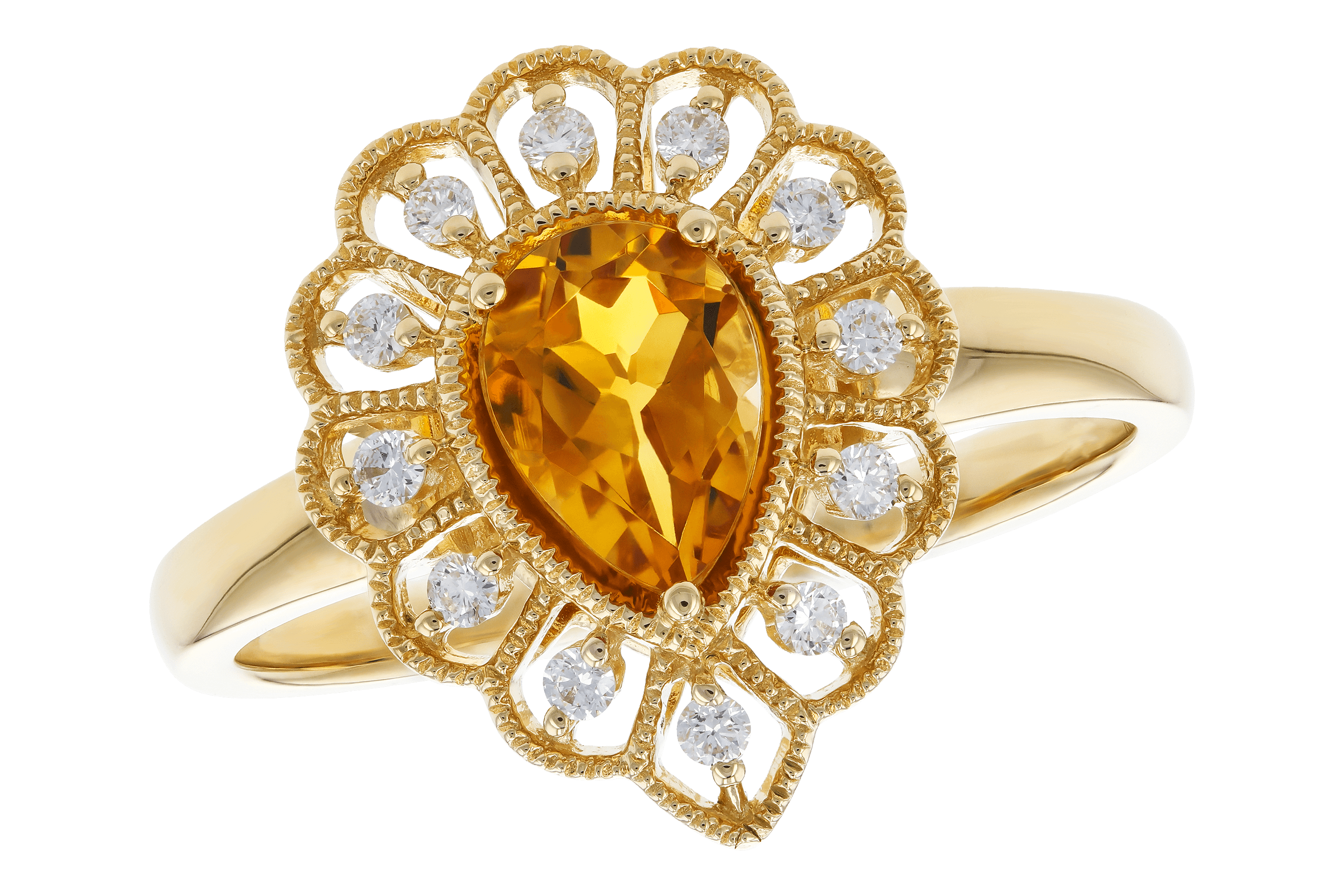 K273-75807: LDS RG .62 CITRINE .75 TGW