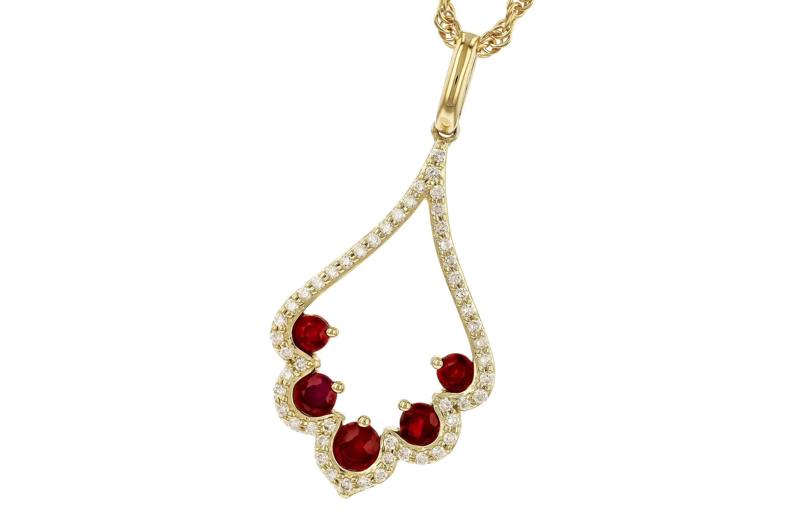 K273-81234: NECK .34 RUBY .53 TGW