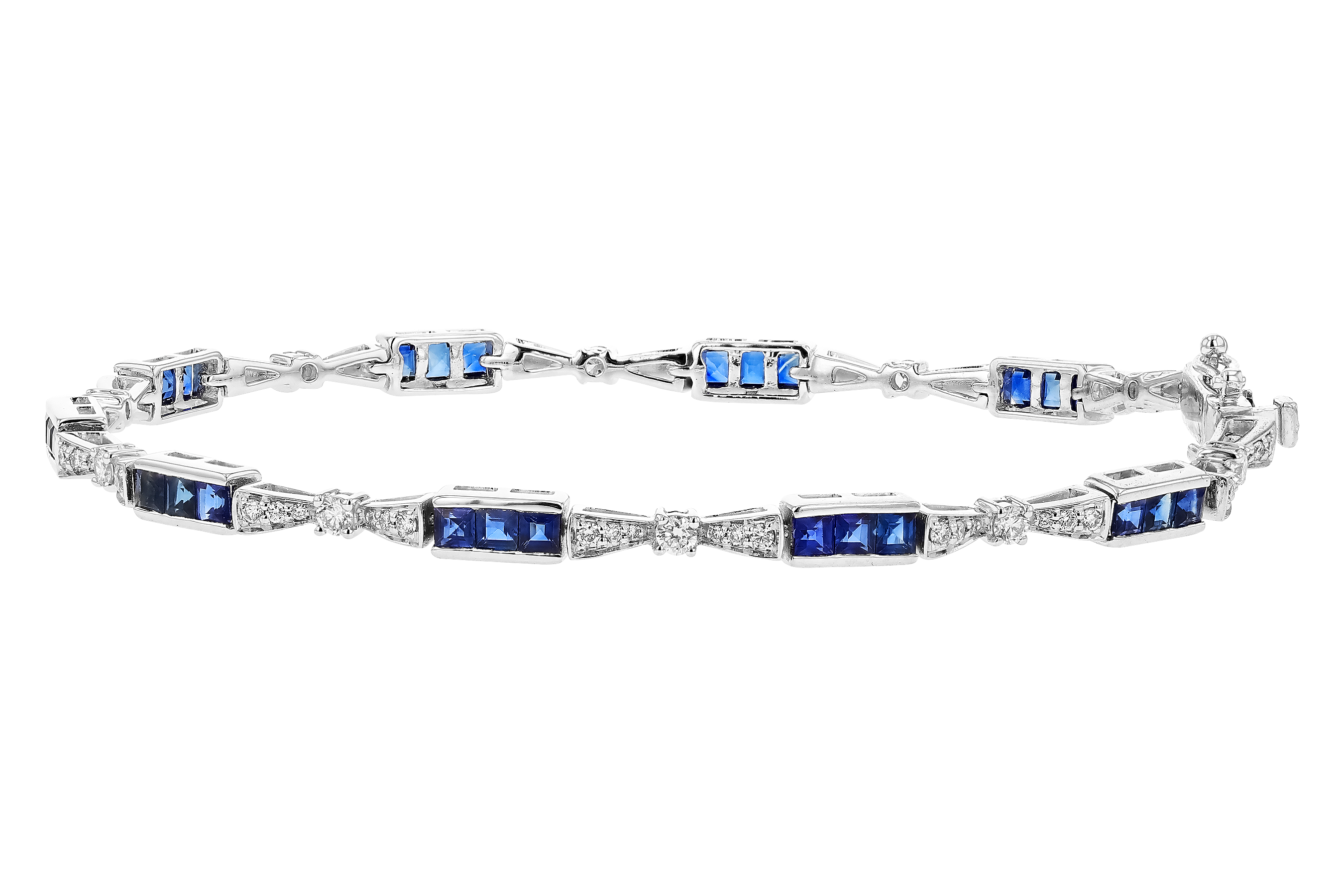 K274-69407: BRACELET 2.10 SAPPHIRE 2.75 TGW (7")