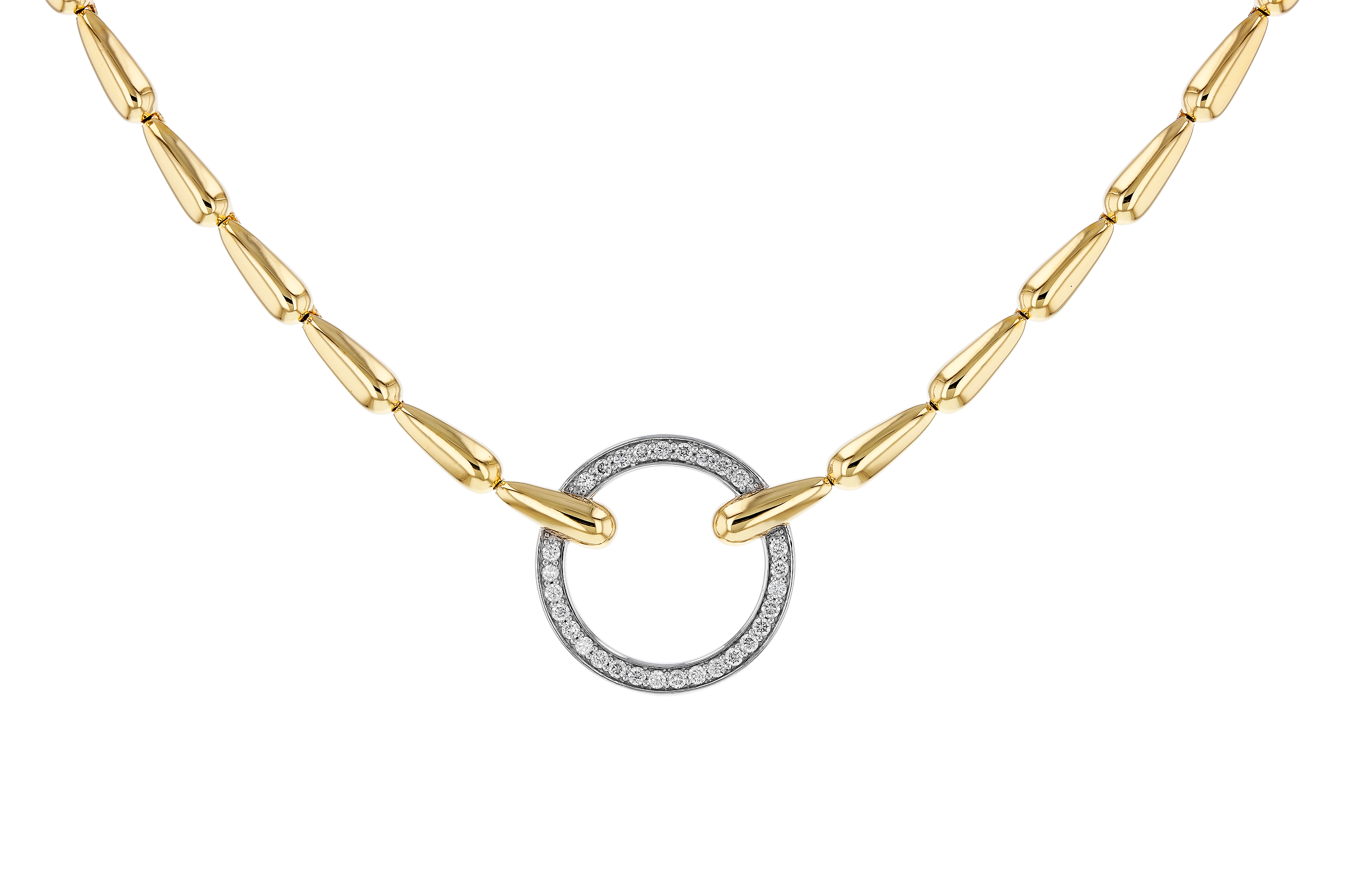 K274-72134: NECKLACE .33 TW (17")