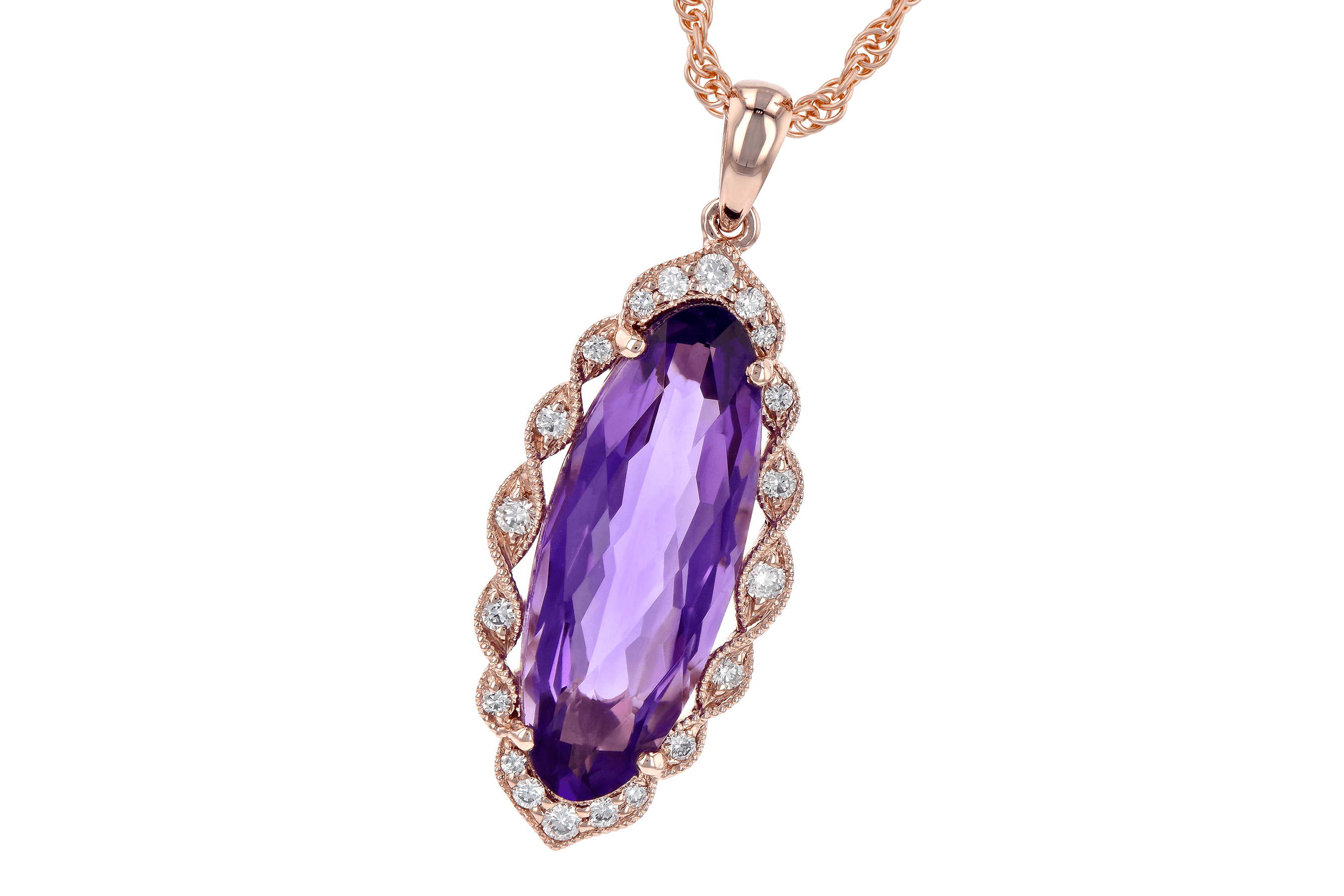 L190-16652: NECK 3.60 AMETHYST 3.74 TGW