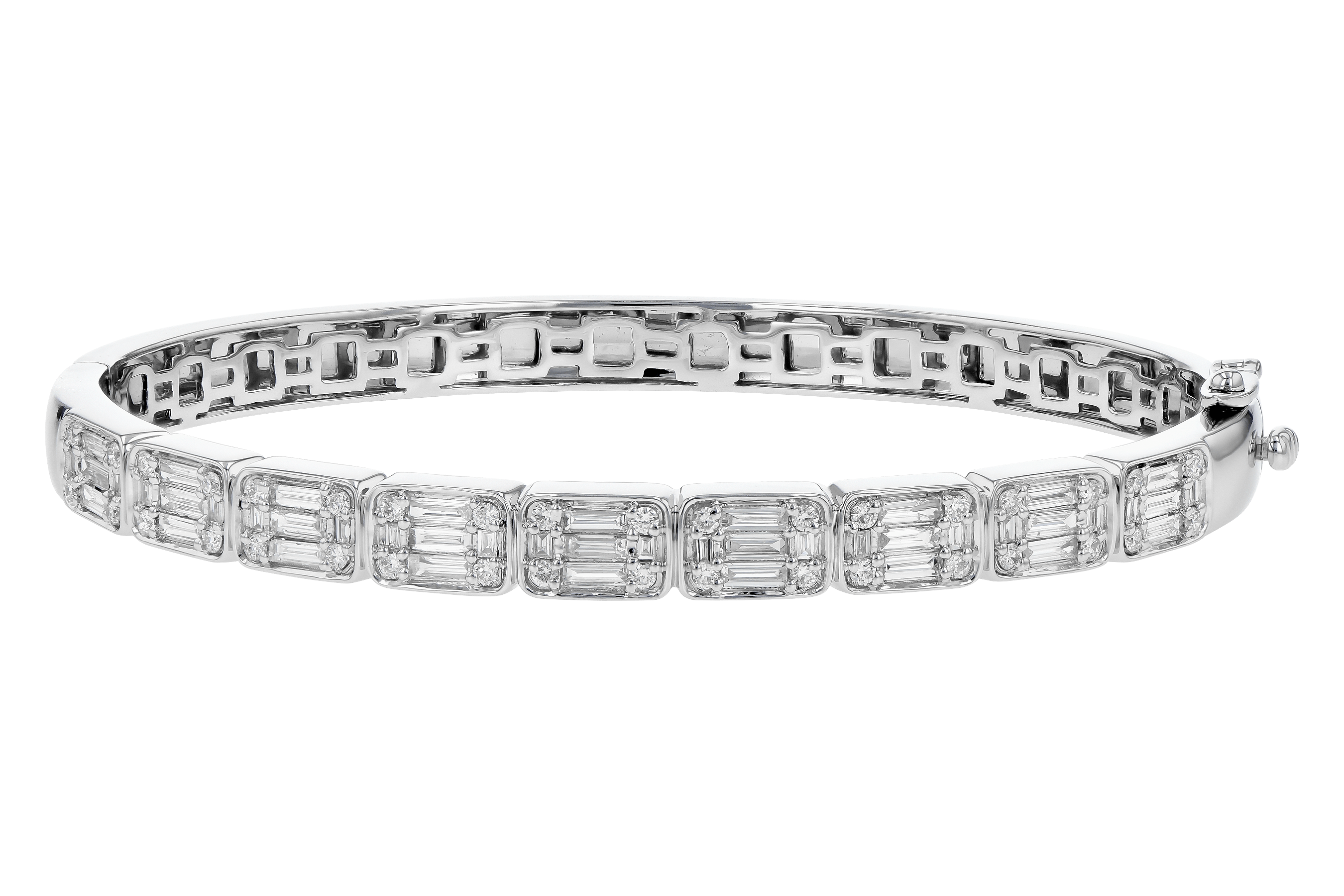 L272-84880: BANGLE 1.25 TW BAGUETTES