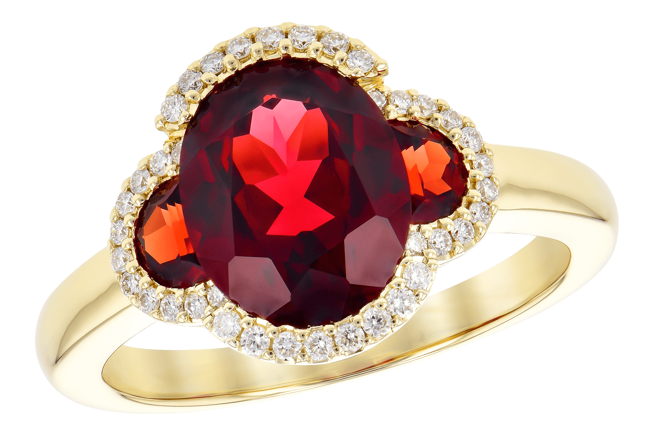 L272-88543: LDS RG 3.29 TW GARNET 3.45 TGW