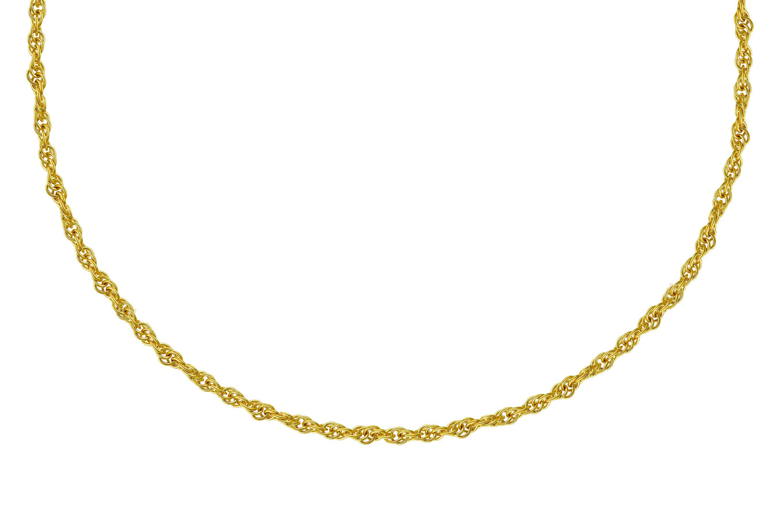 L273-78543: ROPE CHAIN (8IN, 1.5MM, 14KT, LOBSTER CLASP)