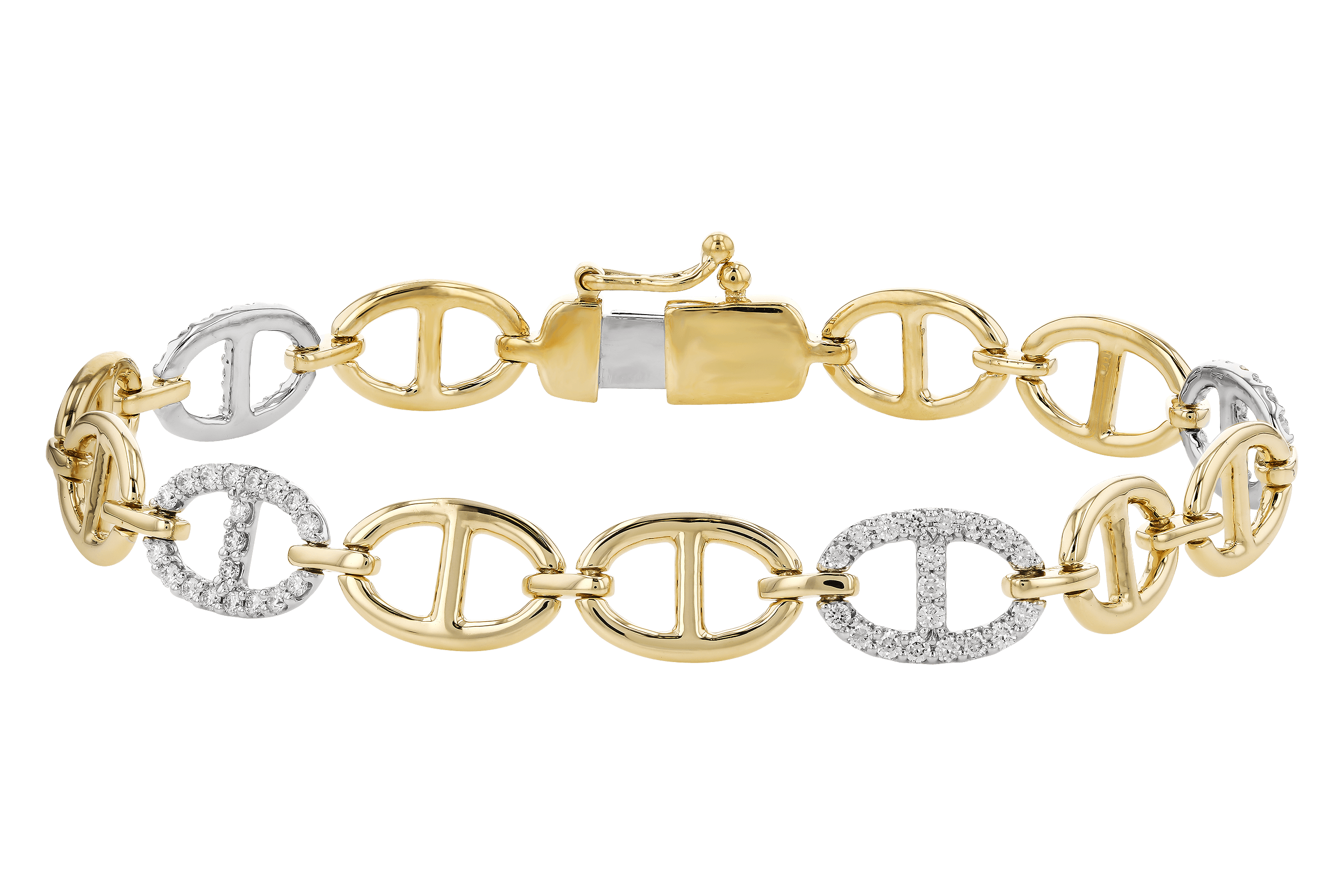 L273-81216: BRACELET .82 TW (7")