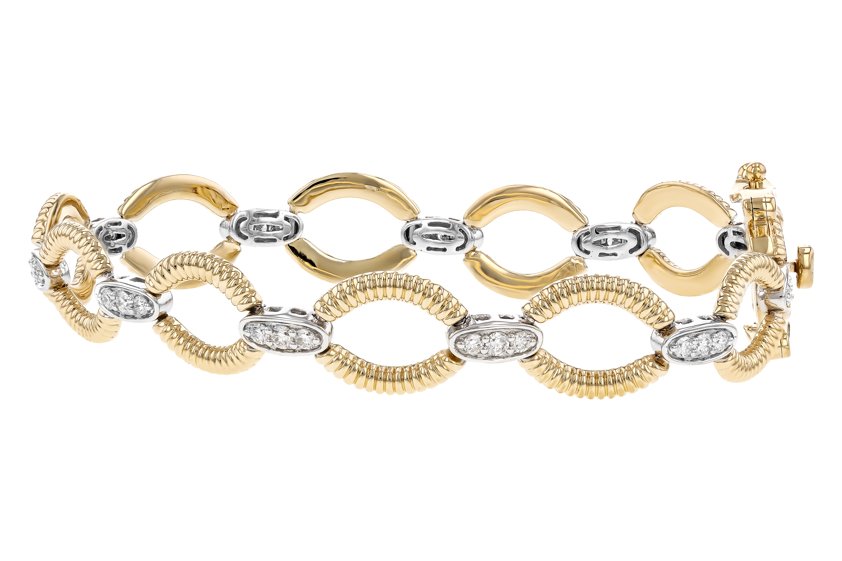 L274-69389: BRACELET .75 TW (7")