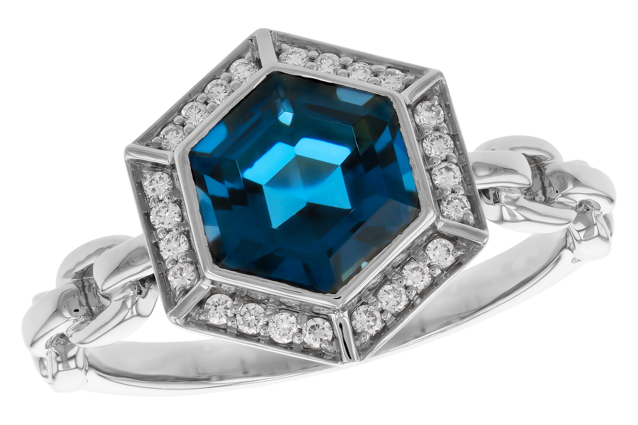 L274-69407: LDS RG 2.03 LONDON BLUE TOPAZ 2.14 TGW (7.5MM LBT)