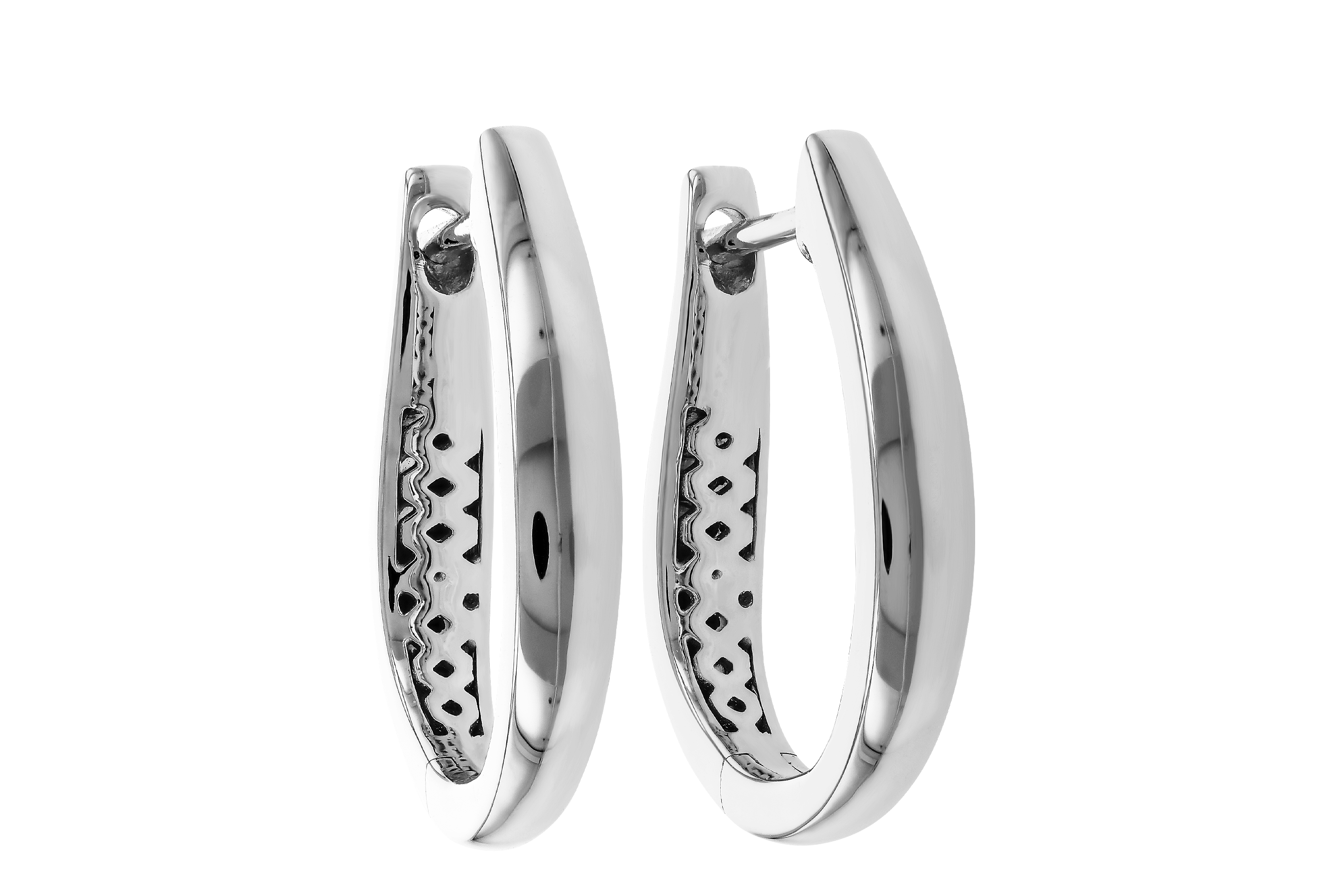 L274-69443: GOLD EARRINGS (17MM)