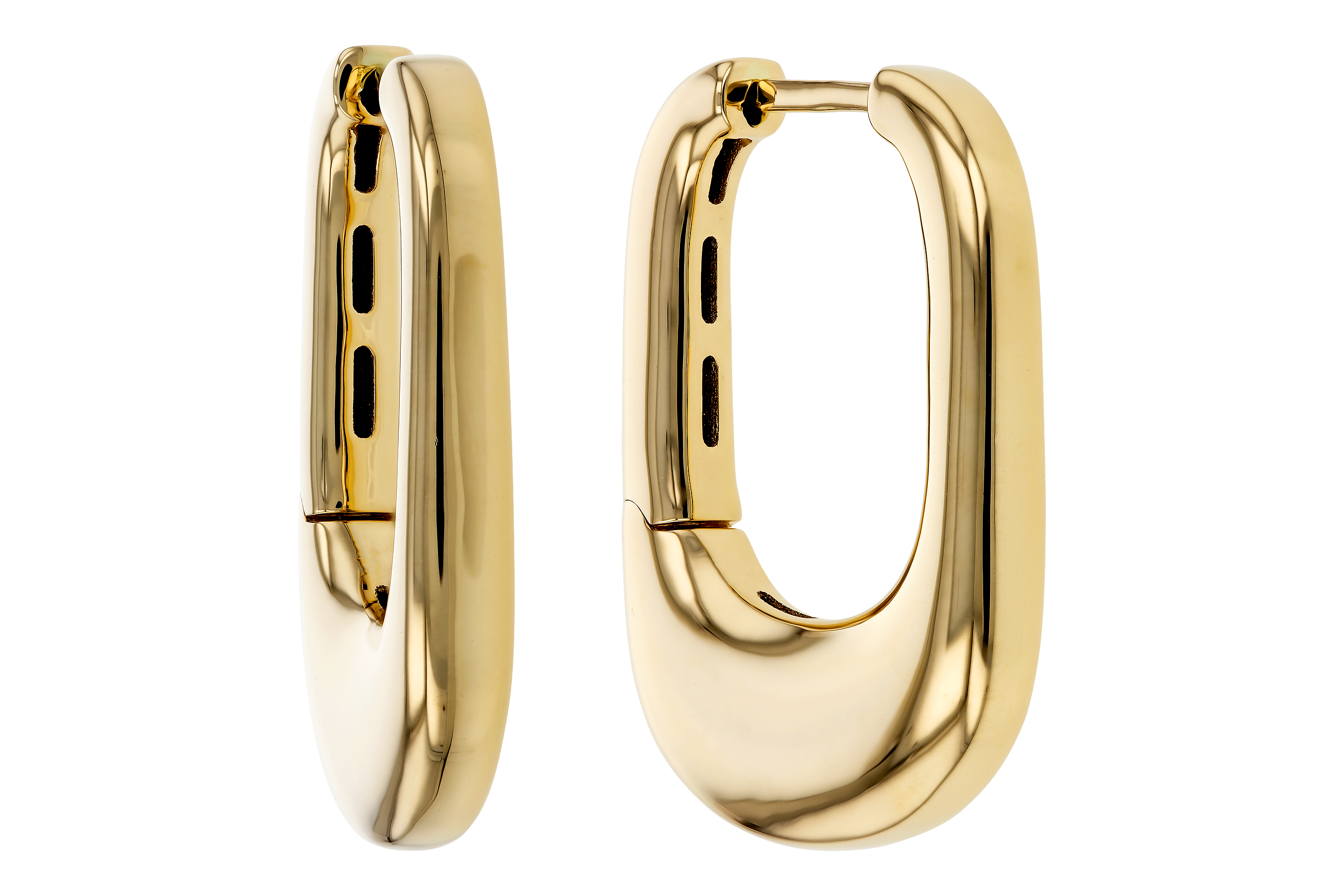 L274-71207: GOLD EARRINGS (24MM)