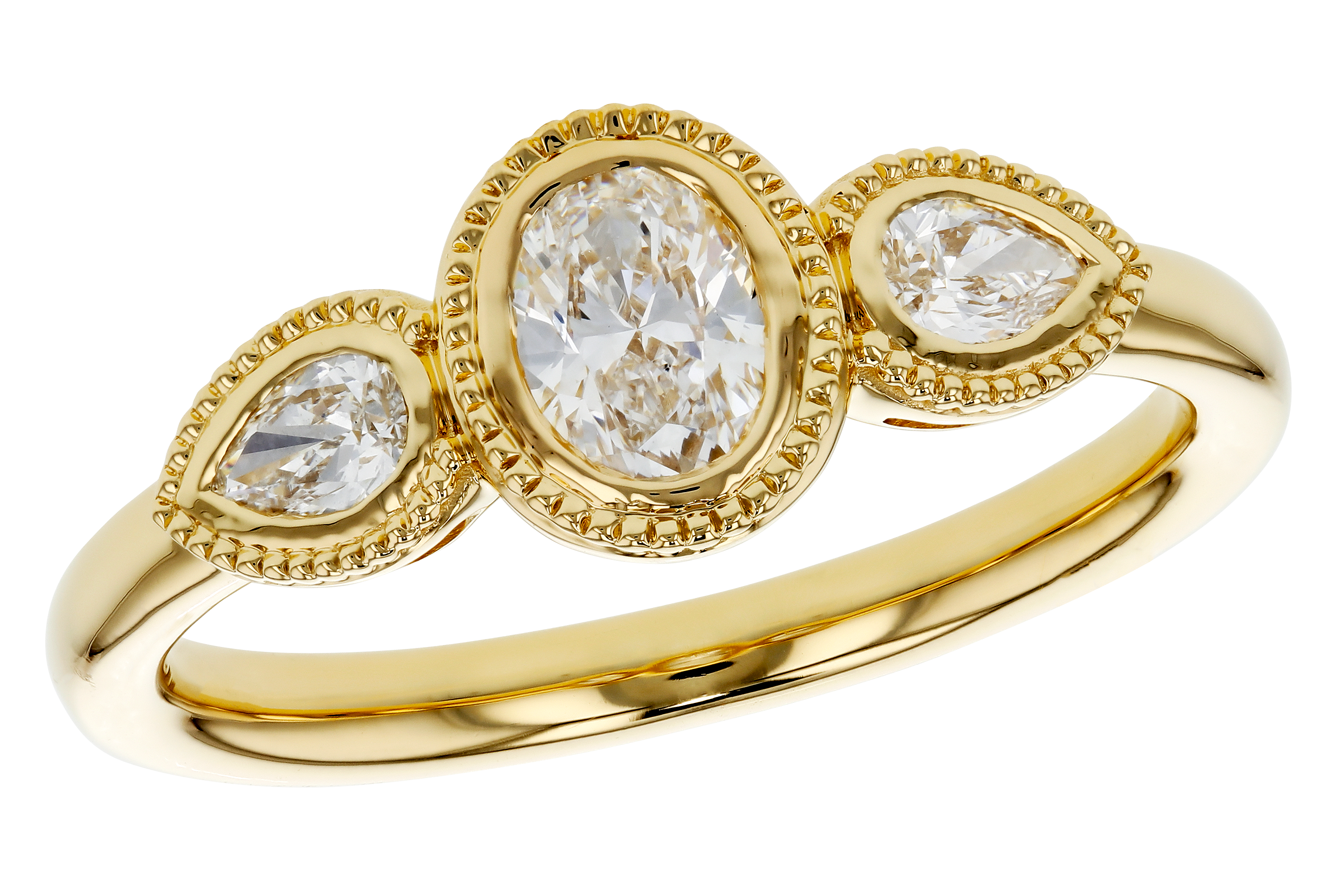 L274-71261: LDS DIA RG .60 TW FANCY CUT DIAMONDS