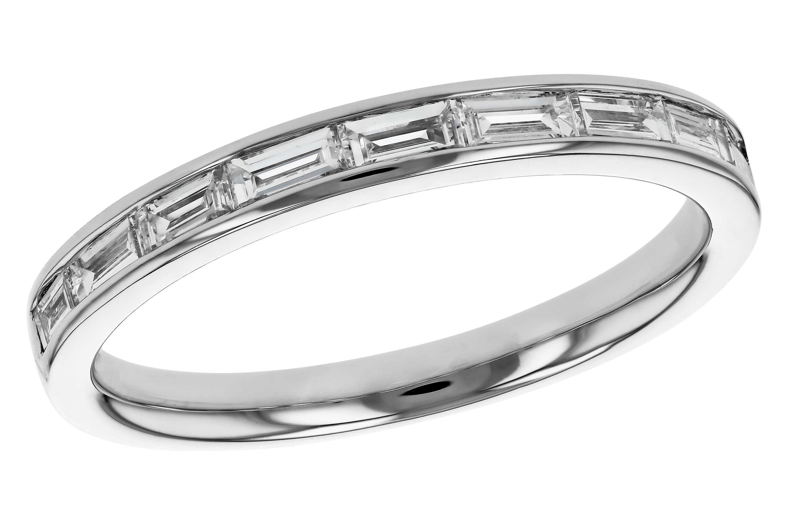 L275-54834: LDS DIA WED RG .44 TW BAGUETTES