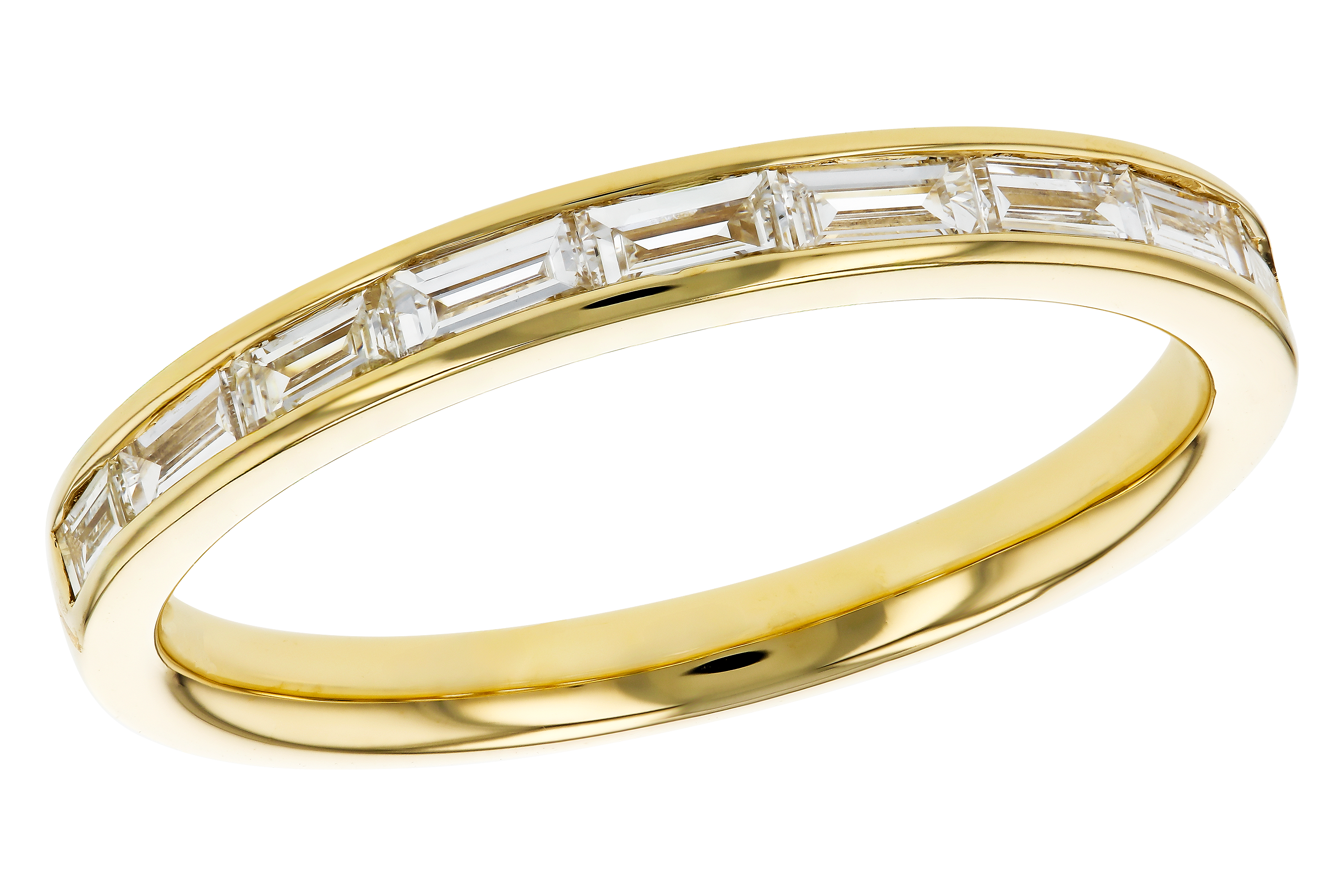 L275-54834: LDS DIA WED RG .44 TW BAGUETTES