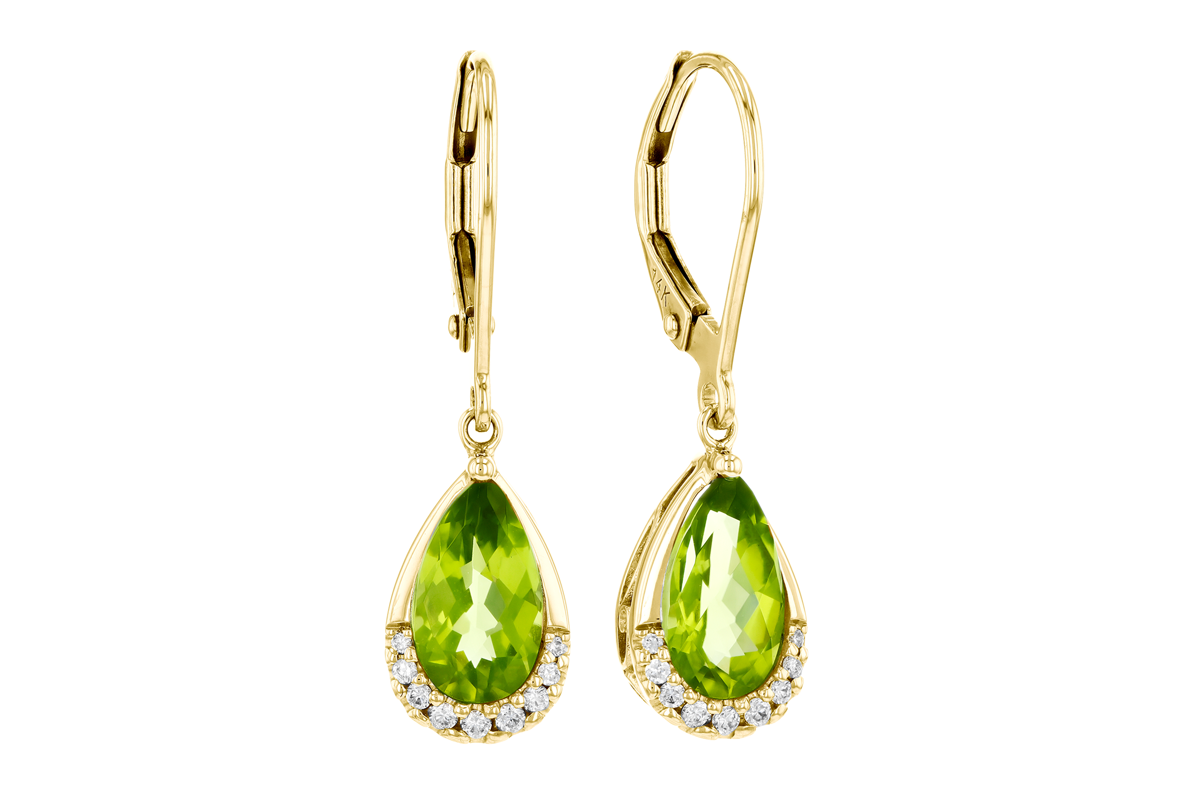L275-56652: EARR 1.85 PERIDOT 1.94 TGW (9x5MM PS)