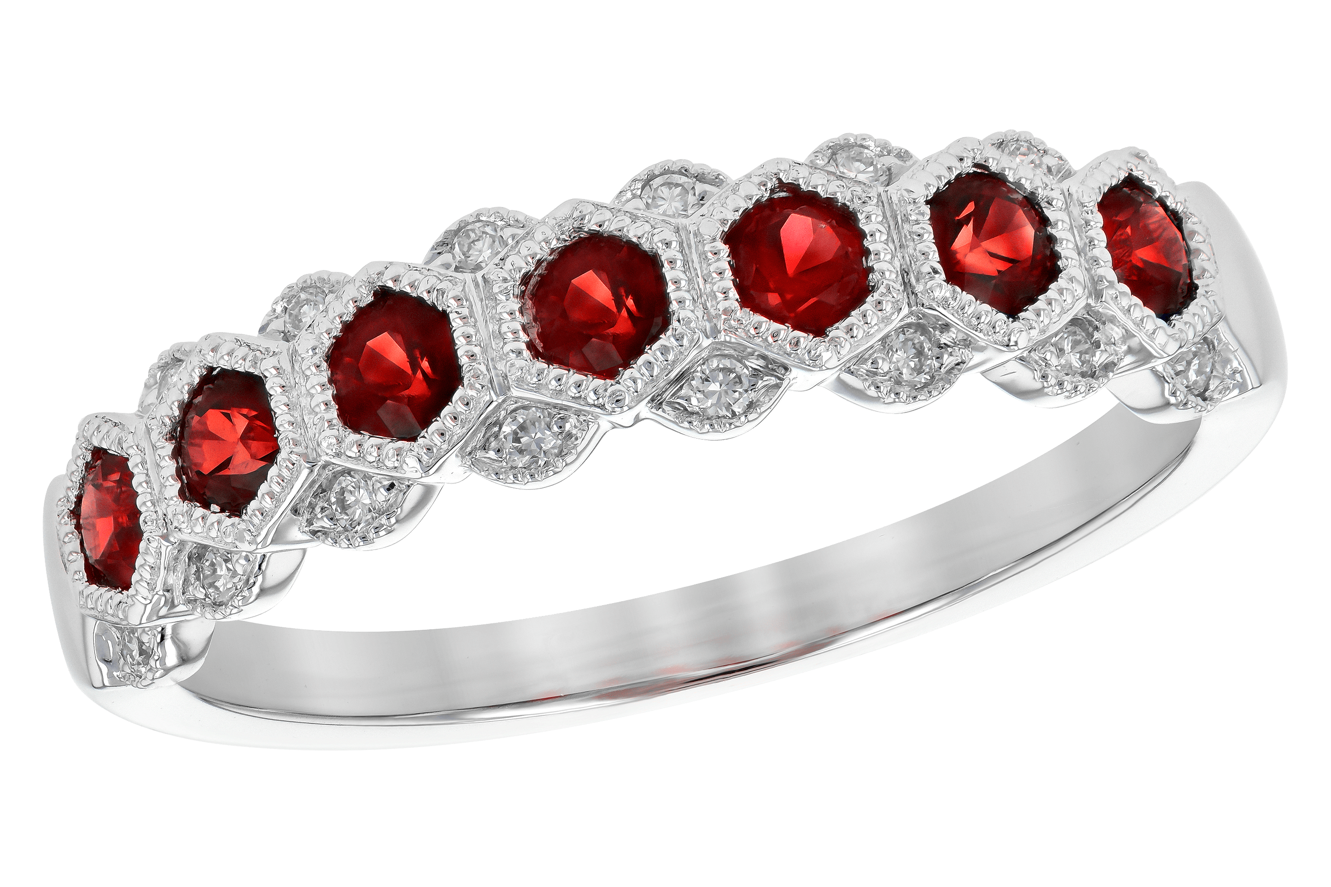 M190-17598: LDS WED RG .52 RUBY .59 TGW