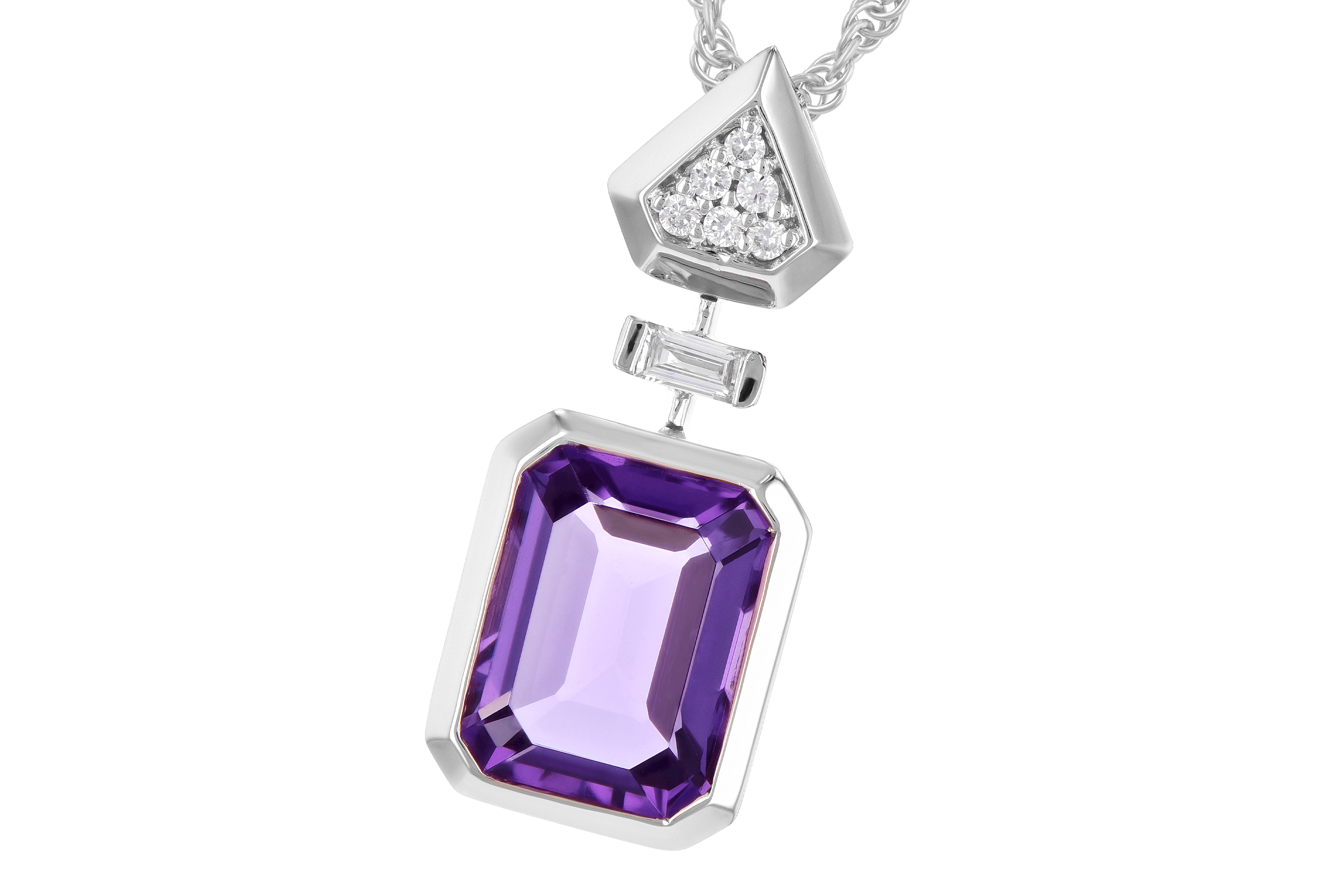 M272-90307: NECK 2.00 AMETHYST 2.08 TGW