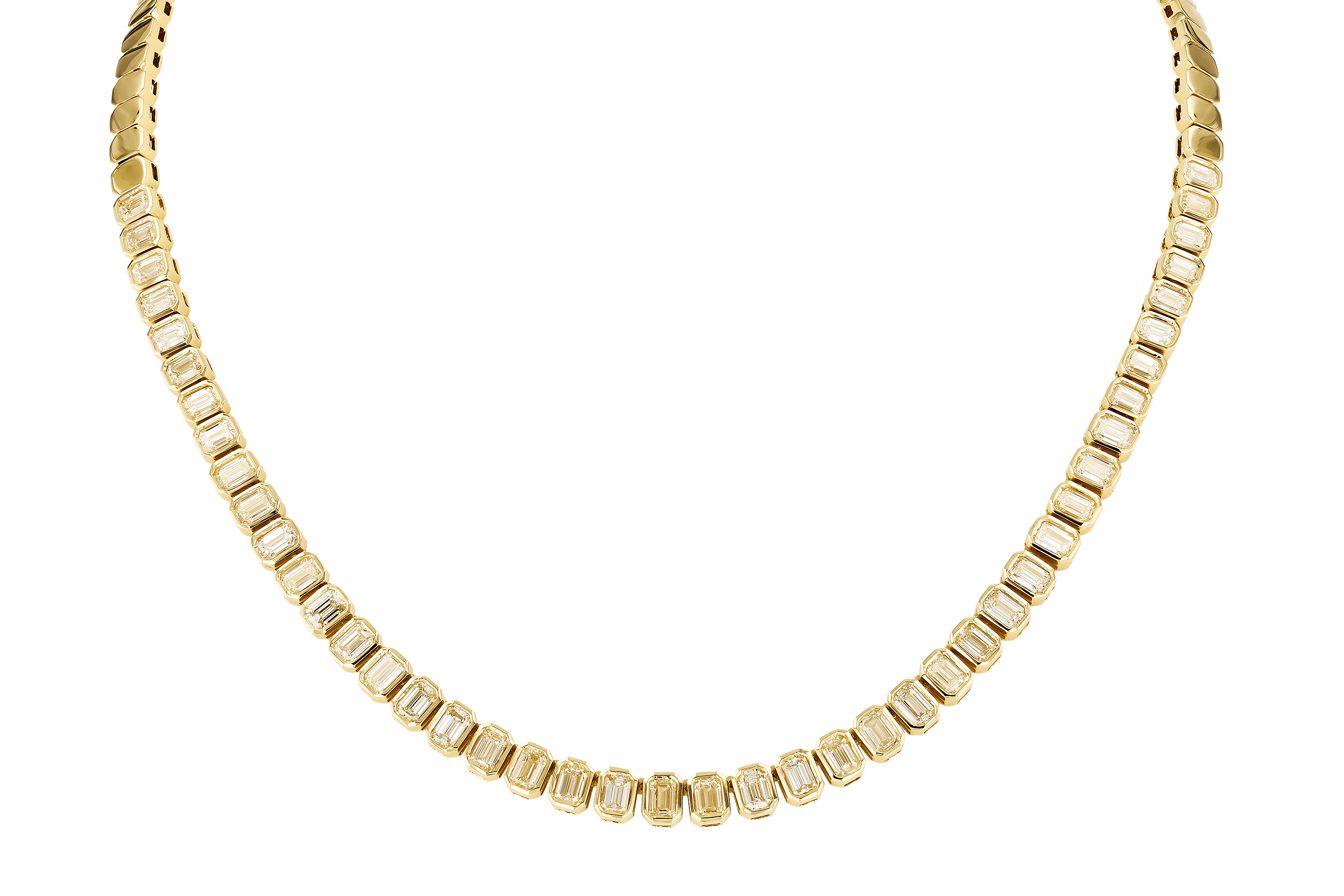 M273-78461: NECKLACE 8.25 TW E.C. DIAS (16 INCHES)