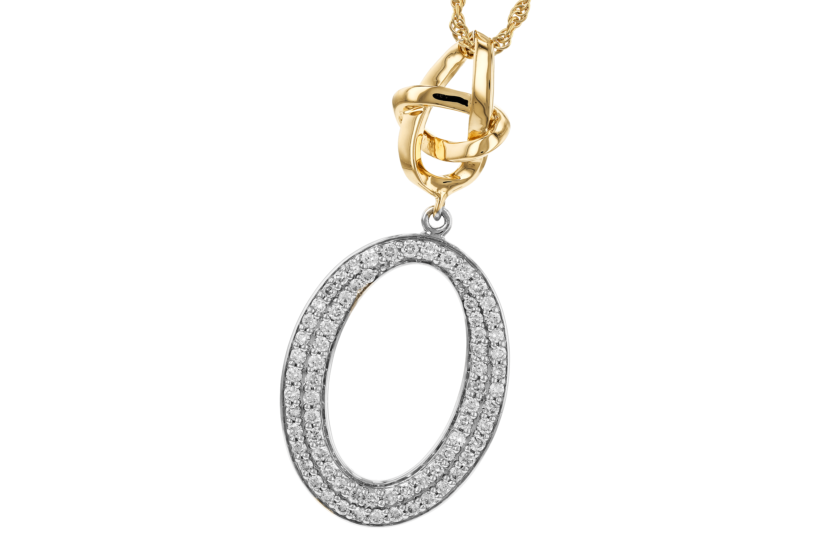 M273-80289: NECKLACE .50 TW