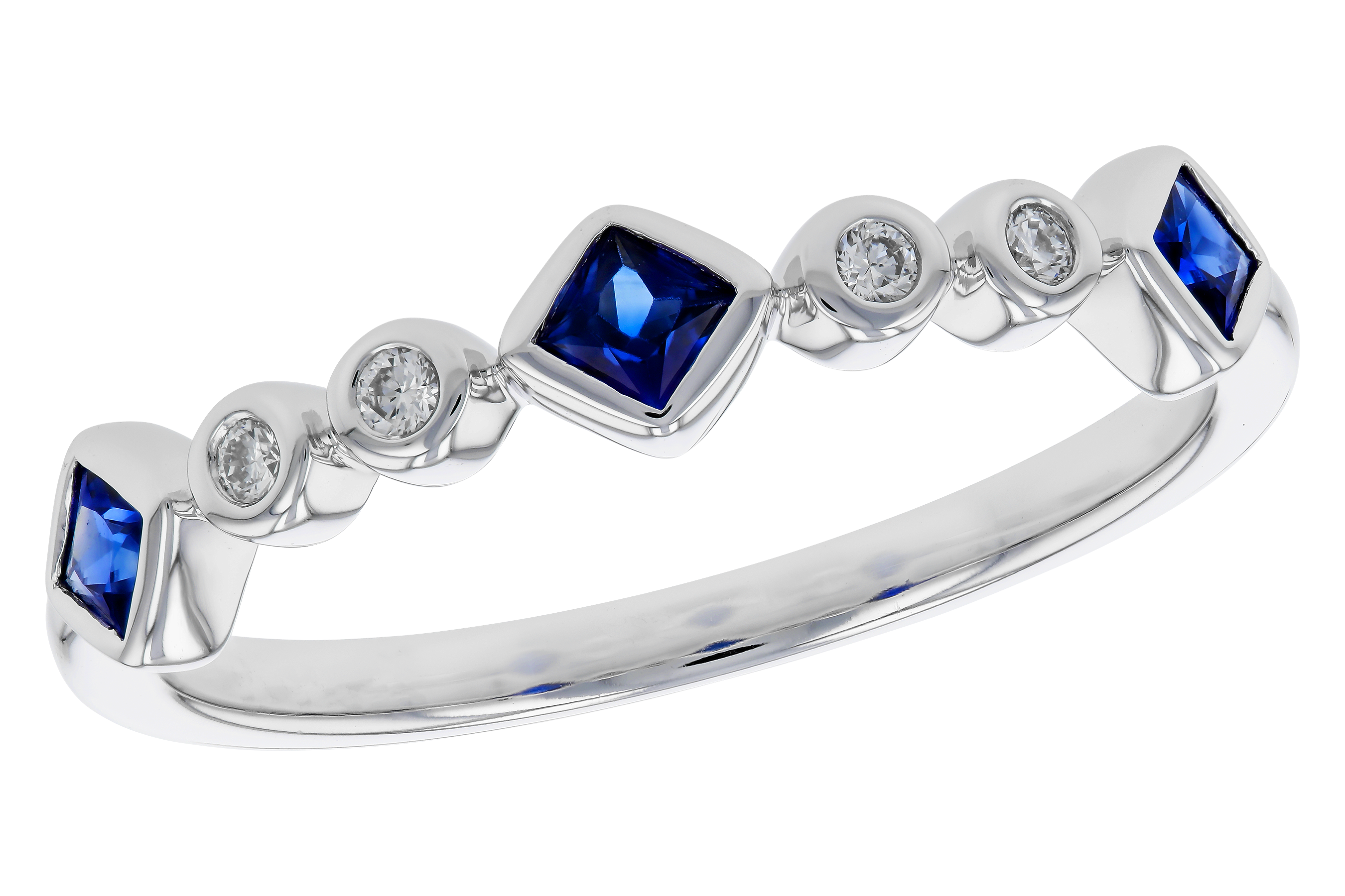 M274-68461: LDS WED RG .25 SAPPHIRE .30 TGW