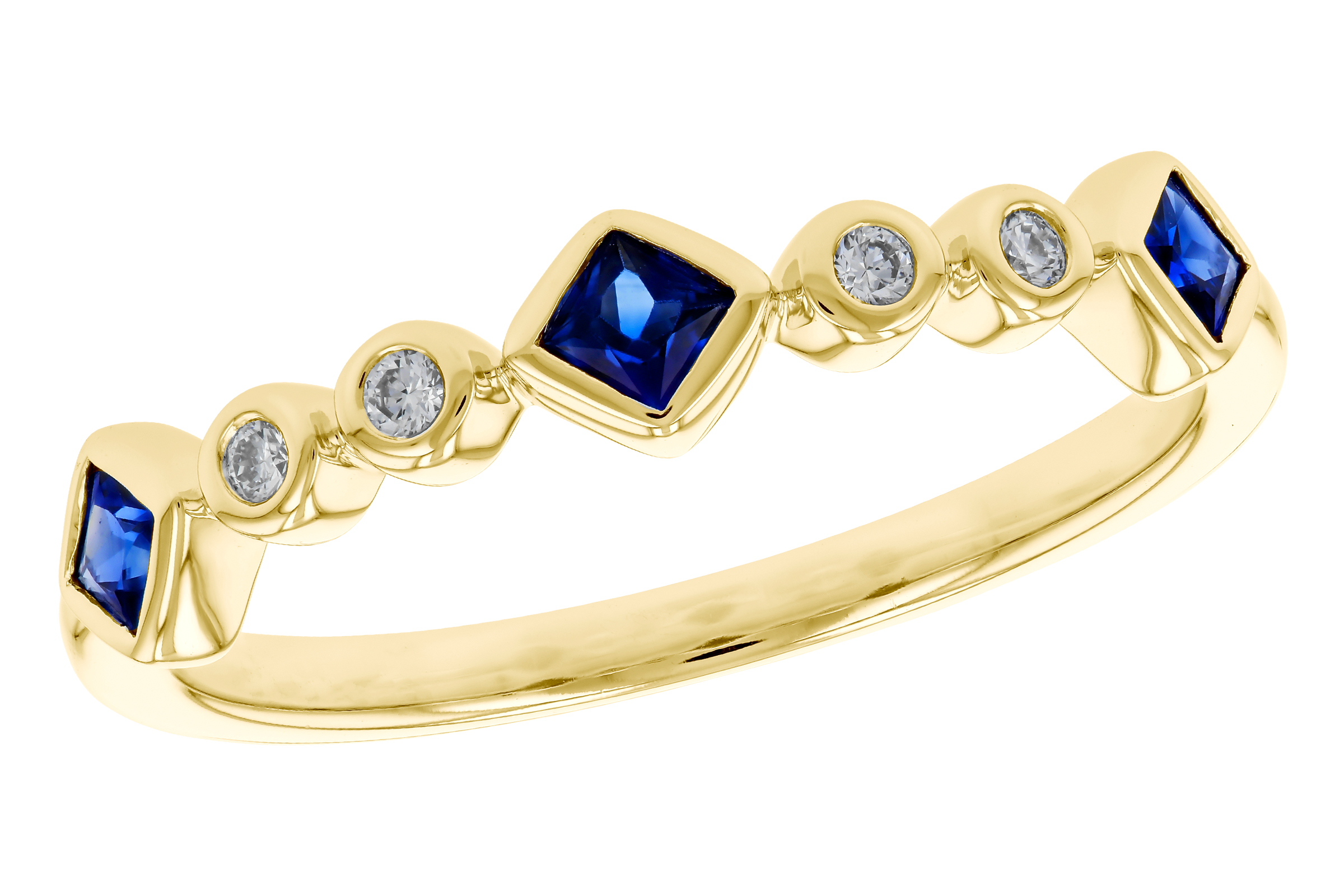 M274-68461: LDS WED RG .25 SAPPHIRE .30 TGW
