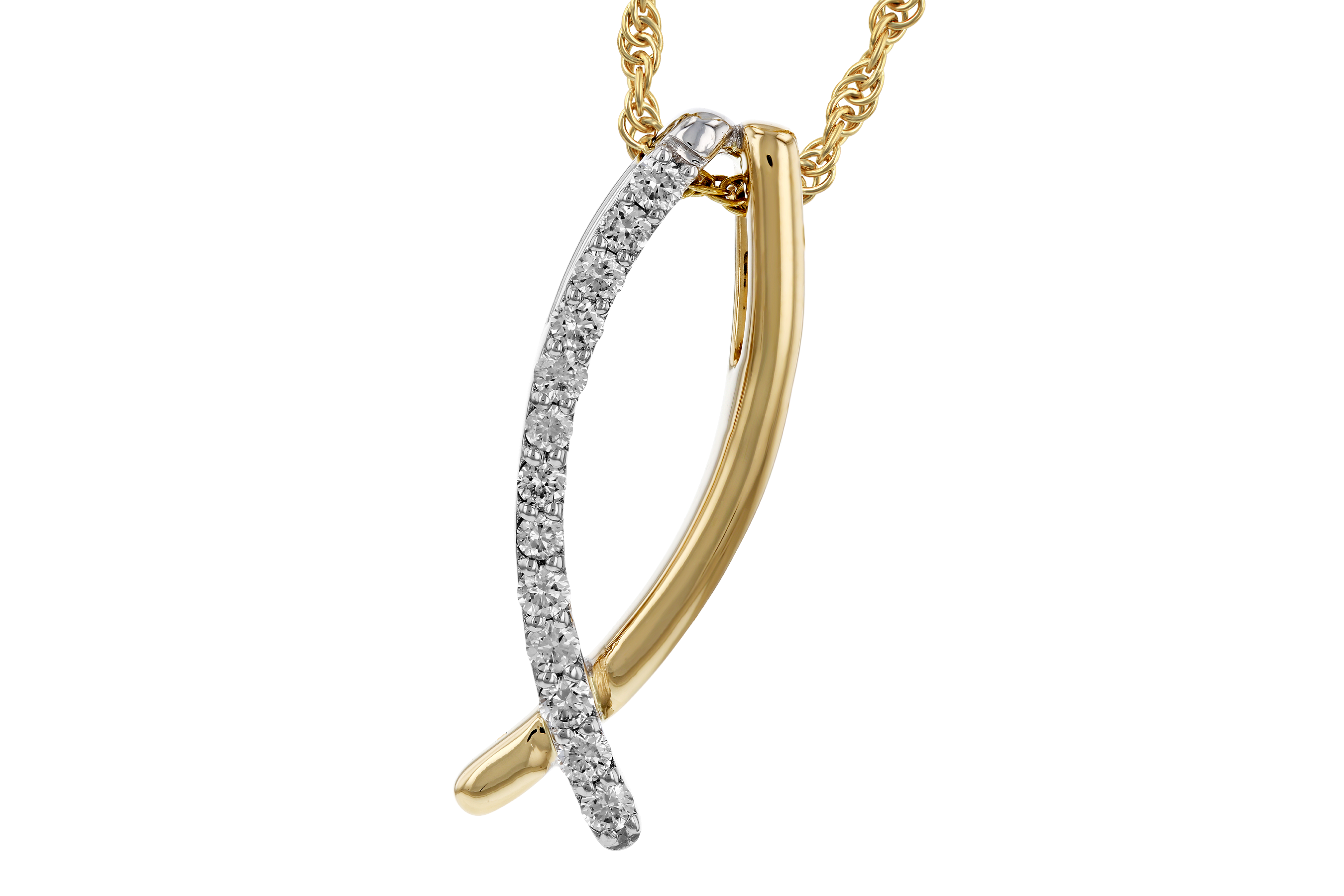 M274-71207: NECKLACE .25 TW
