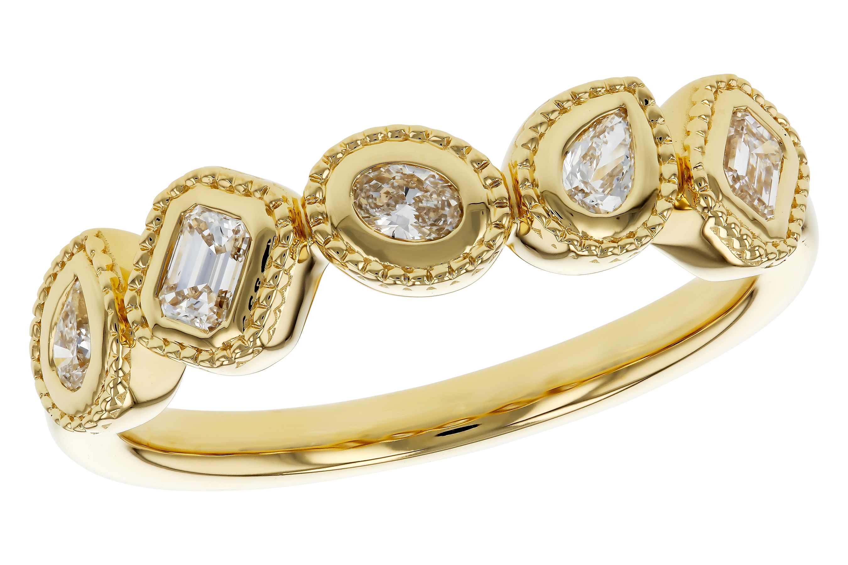 M274-71261: LDS DIA WED RG .34 TW FANCY CUT DIAS