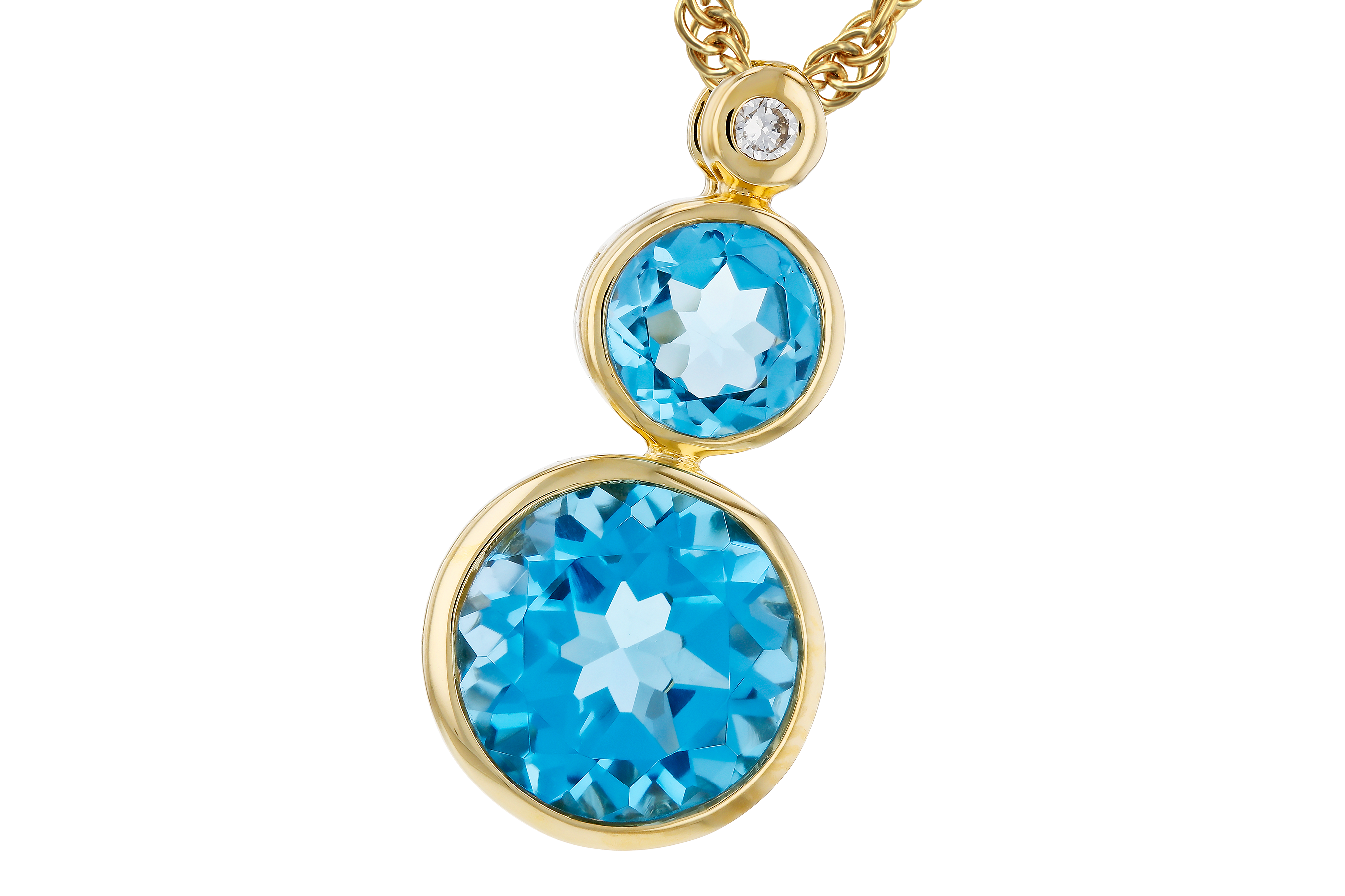 M275-54852: NECK 2.63 BLUE TOPAZ 2.65 TGW (5MM / 8MM BT)