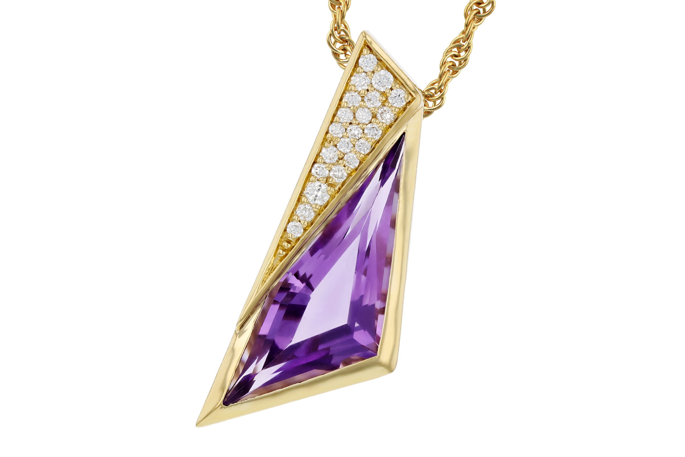 M275-56698: NECKLACE 2.24 AMETHYST 2.33 TGW